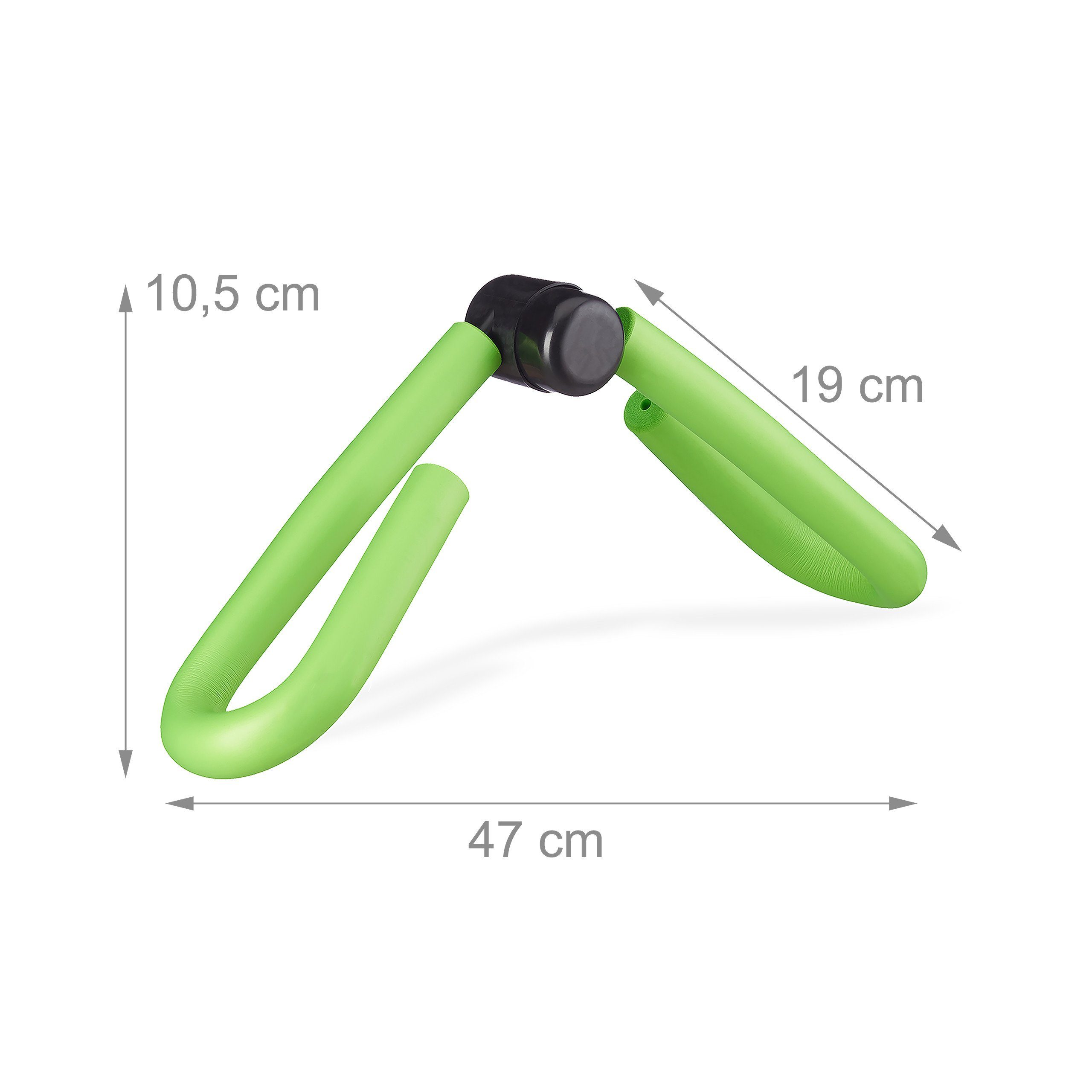 relaxdays Multitrainer Oberschenkeltrainer grün