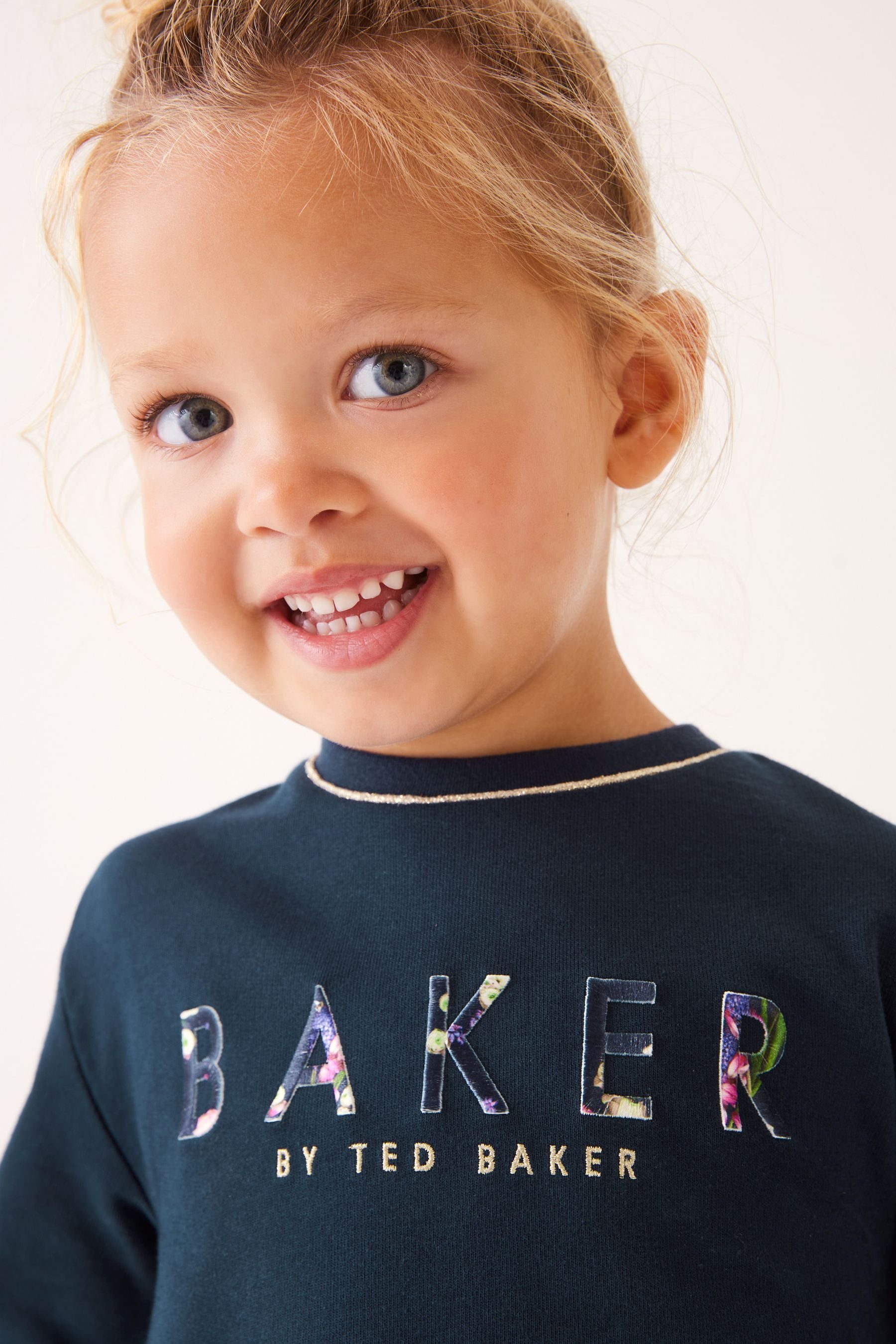 Baker by Ted Baker Sweatkleid mit by (1-tlg) Ted Baker Sweatshirtkleid Mesh-Rücken Baker