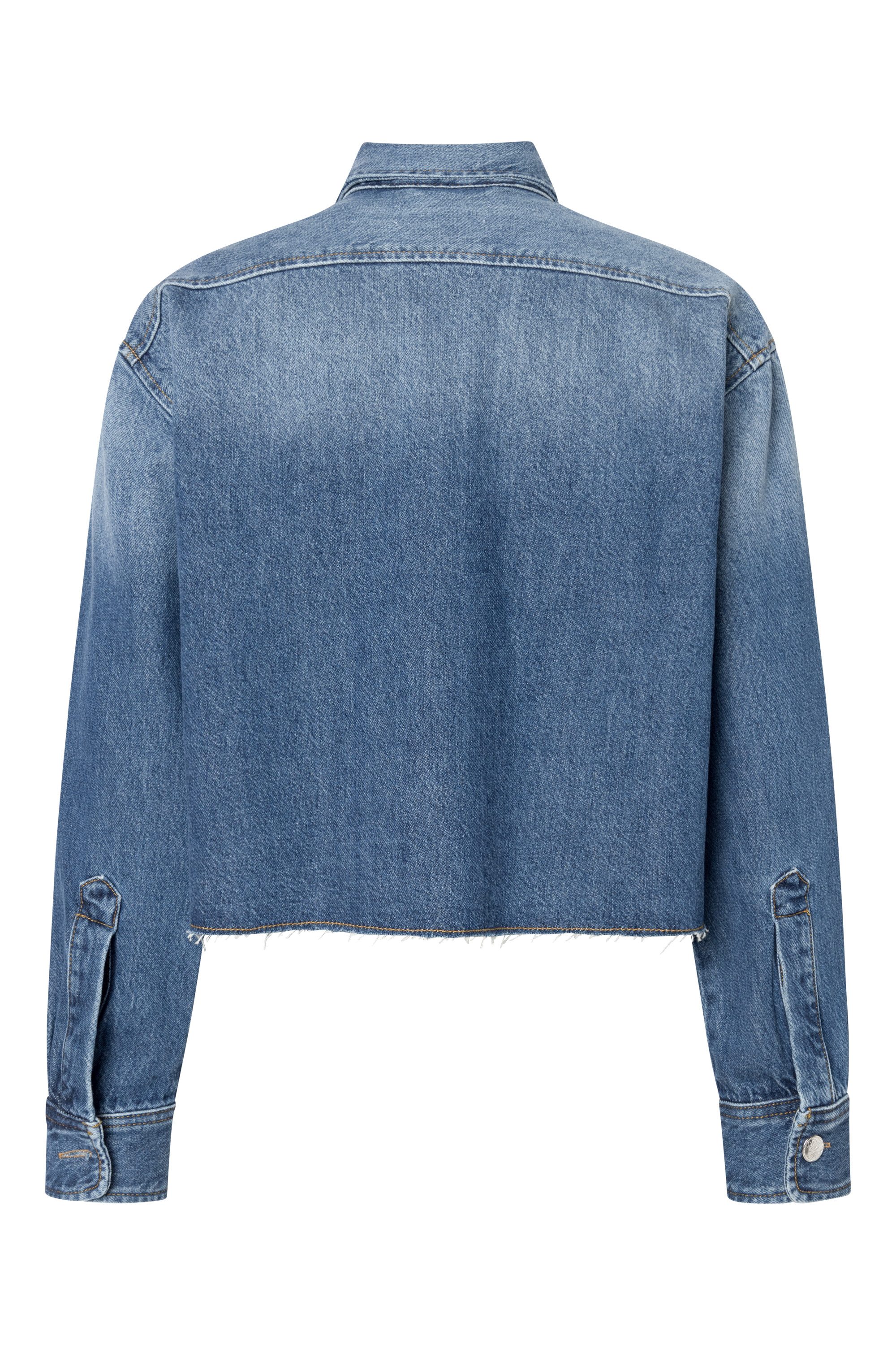 Joop Jeans Jeansbluse Udela mit bestickter günstig online kaufen