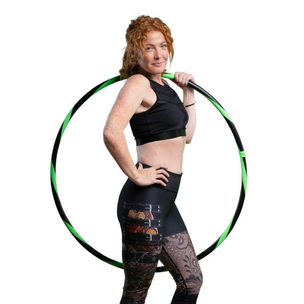 Hoopomania Hula-Hoop-Reifen Hula Hoop Reifen für Anfänger Ø105cm Hell-Grün