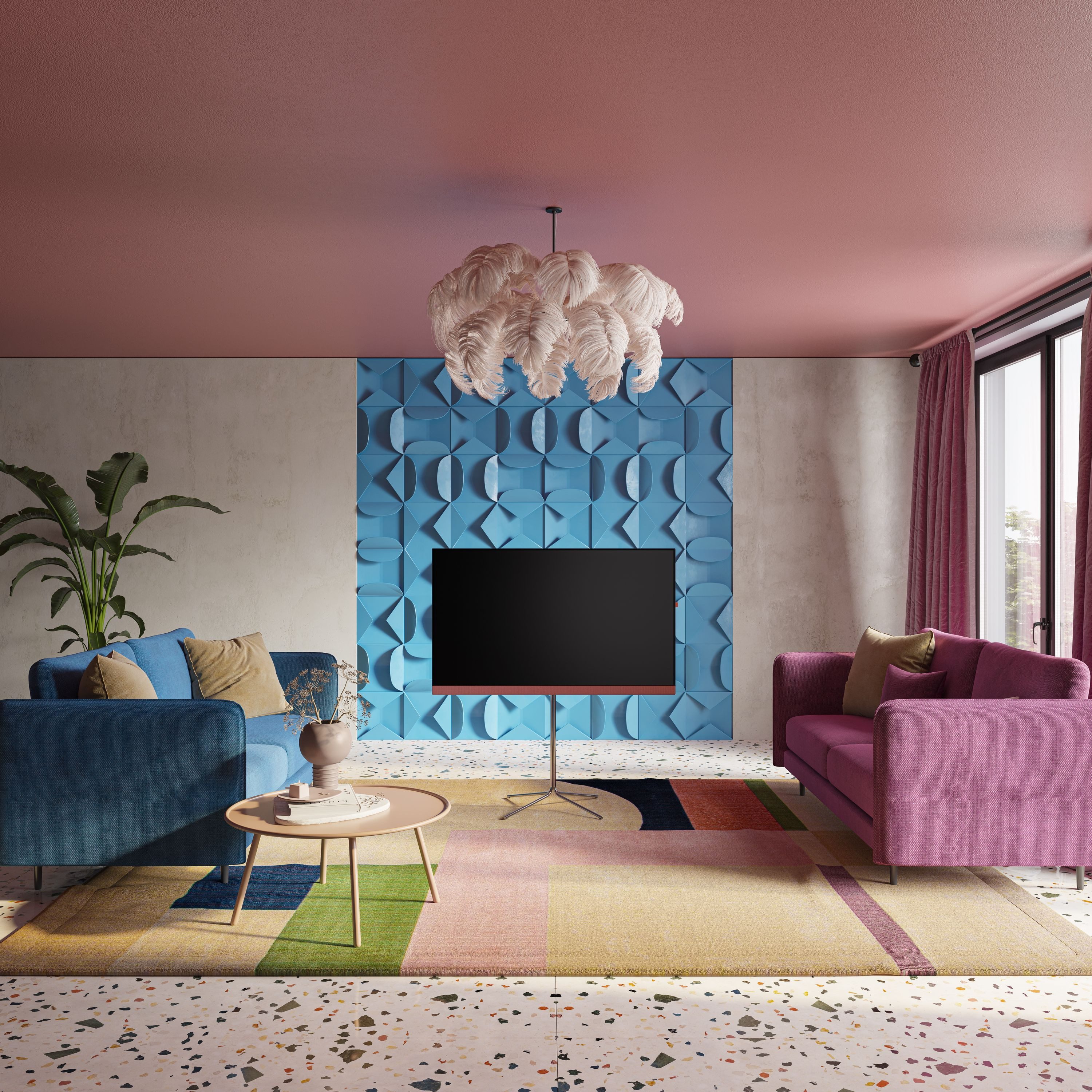 Loewe We. SEE 43 INT Coral rot ! RABATT:...