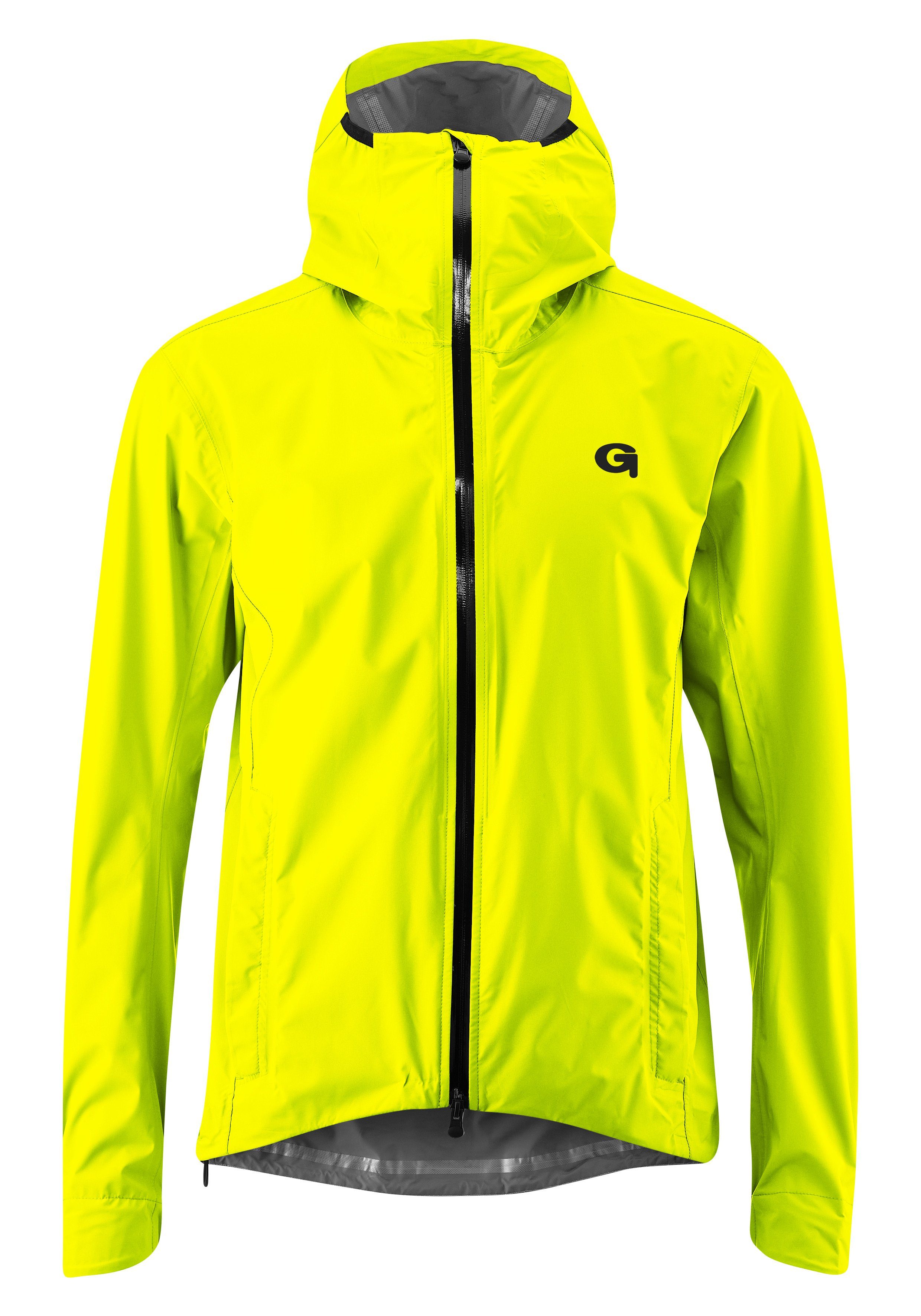 Gonso Fahrradjacke Save Jacket Trail M Herren Regenjacke wind- und wasserdicht, Radjacke mit Kapuze