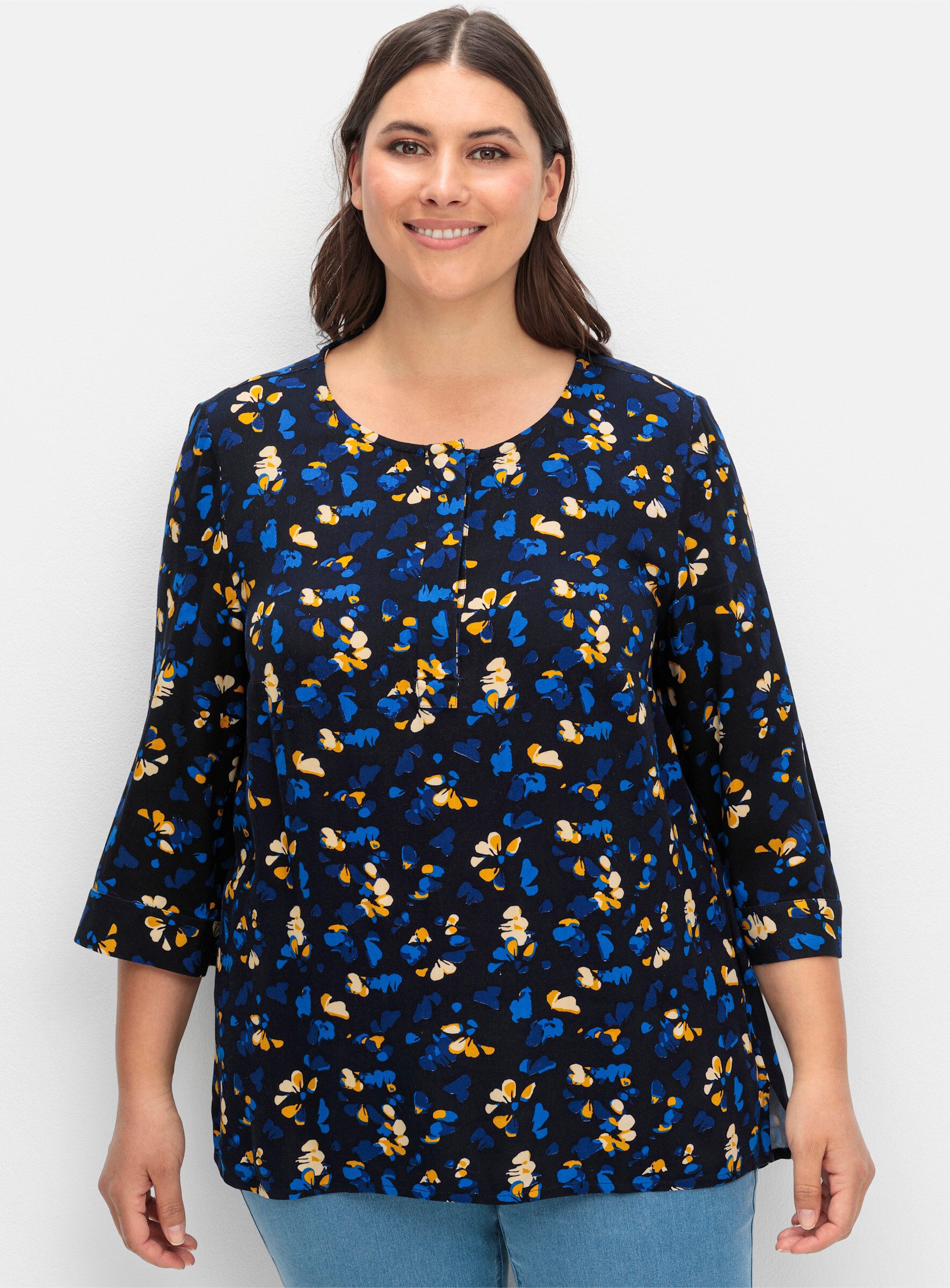 Sheego Klassische Bluse Tunika günstig online kaufen
