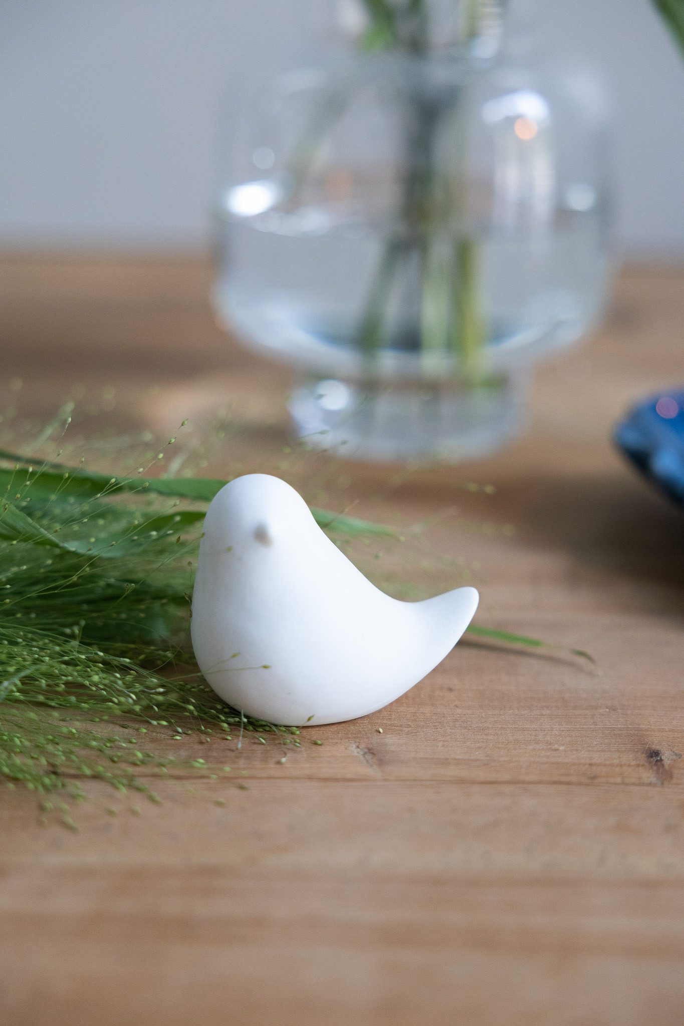 Storefactory Dekofigur Vogel Elvira keramik weiß