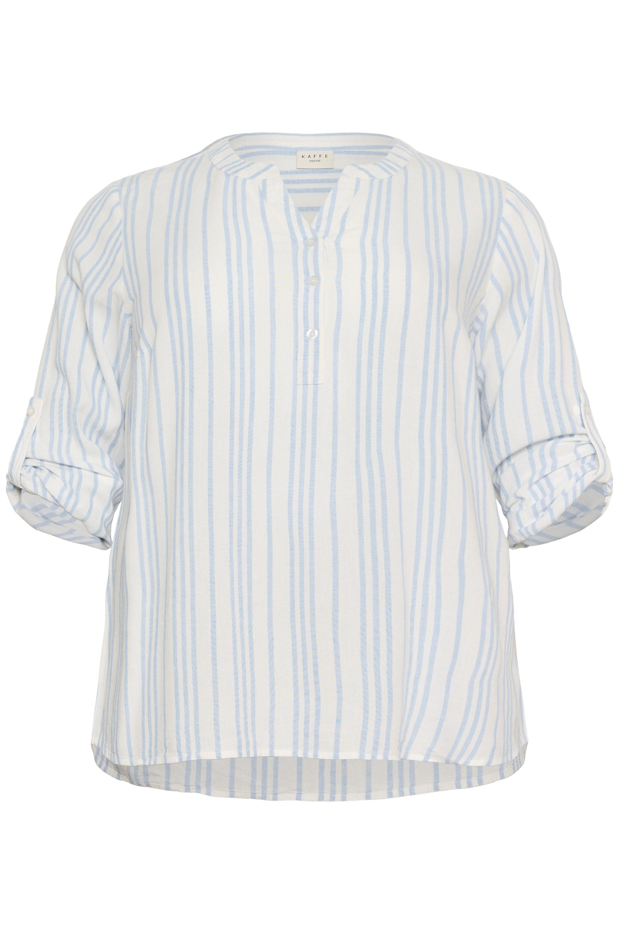KAFFE Curve Langarmbluse Langarm-Bluse KCmille Große günstig online kaufen