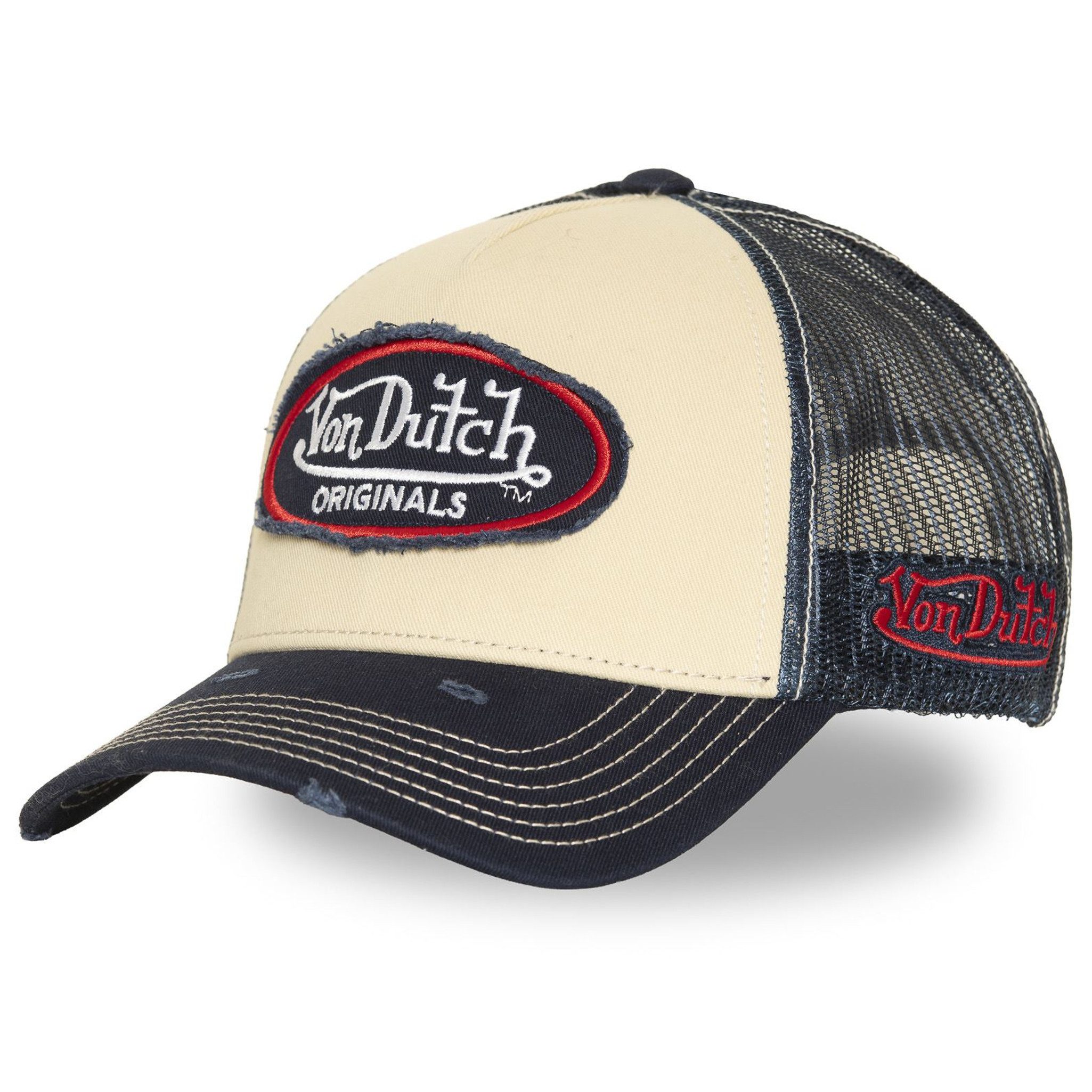 Von Dutch Trucker Cap Von Dutch Originals Trucker Cap - URBAN USED Effects (Basecap, Basecap, Meshcap, Trucker Kappe) Used-Look