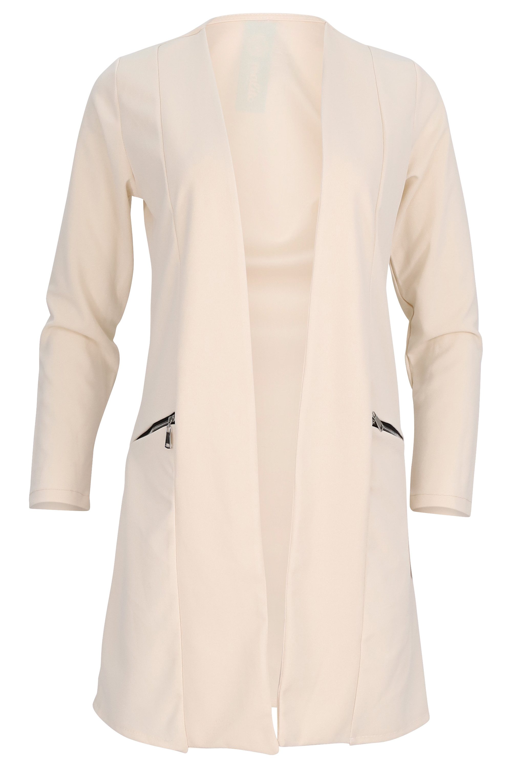 malito more than fashion Jackenblazer 6041 offener Long Blazer günstig online kaufen