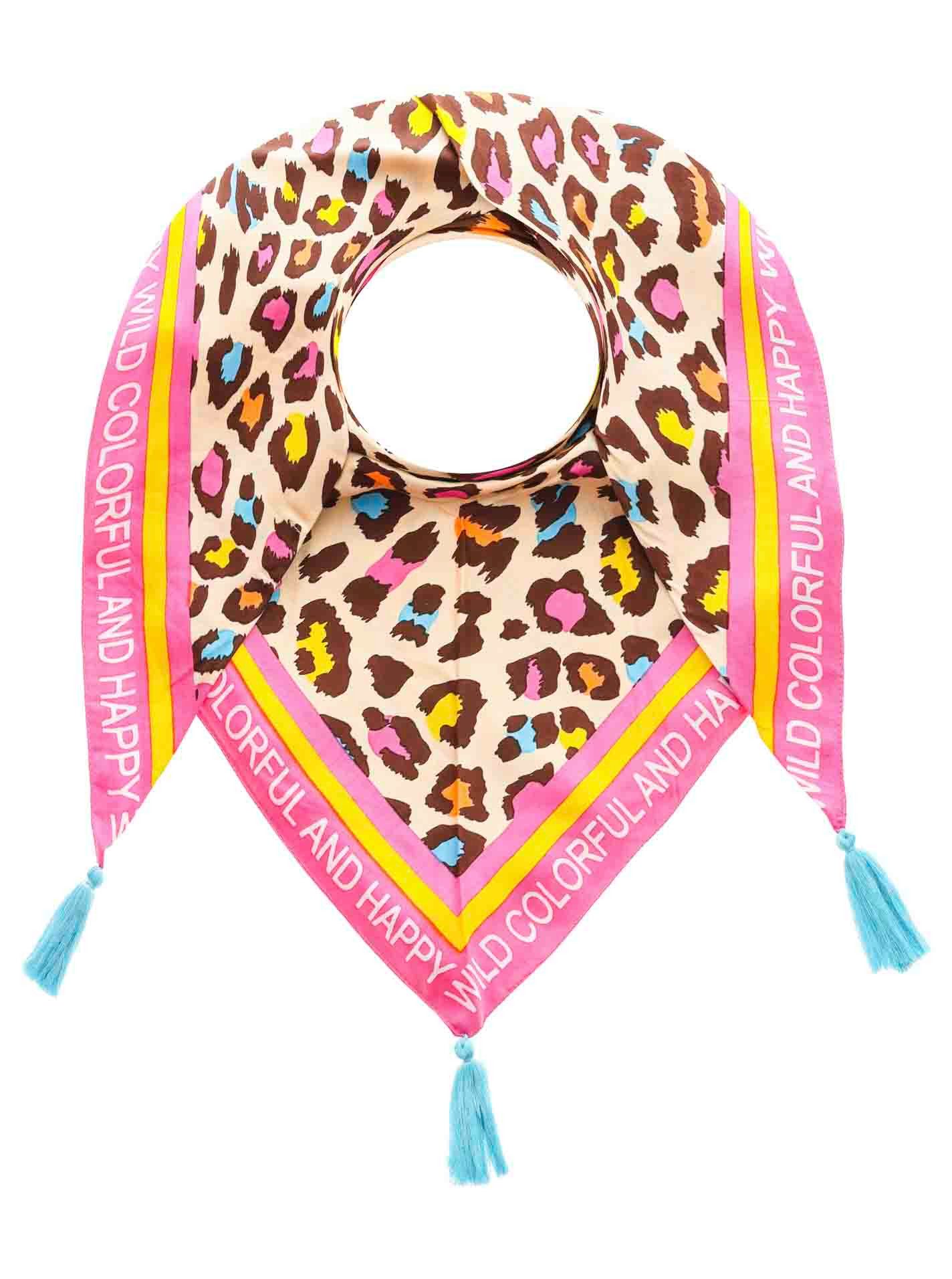 Modetuch "Bunter Leo"
