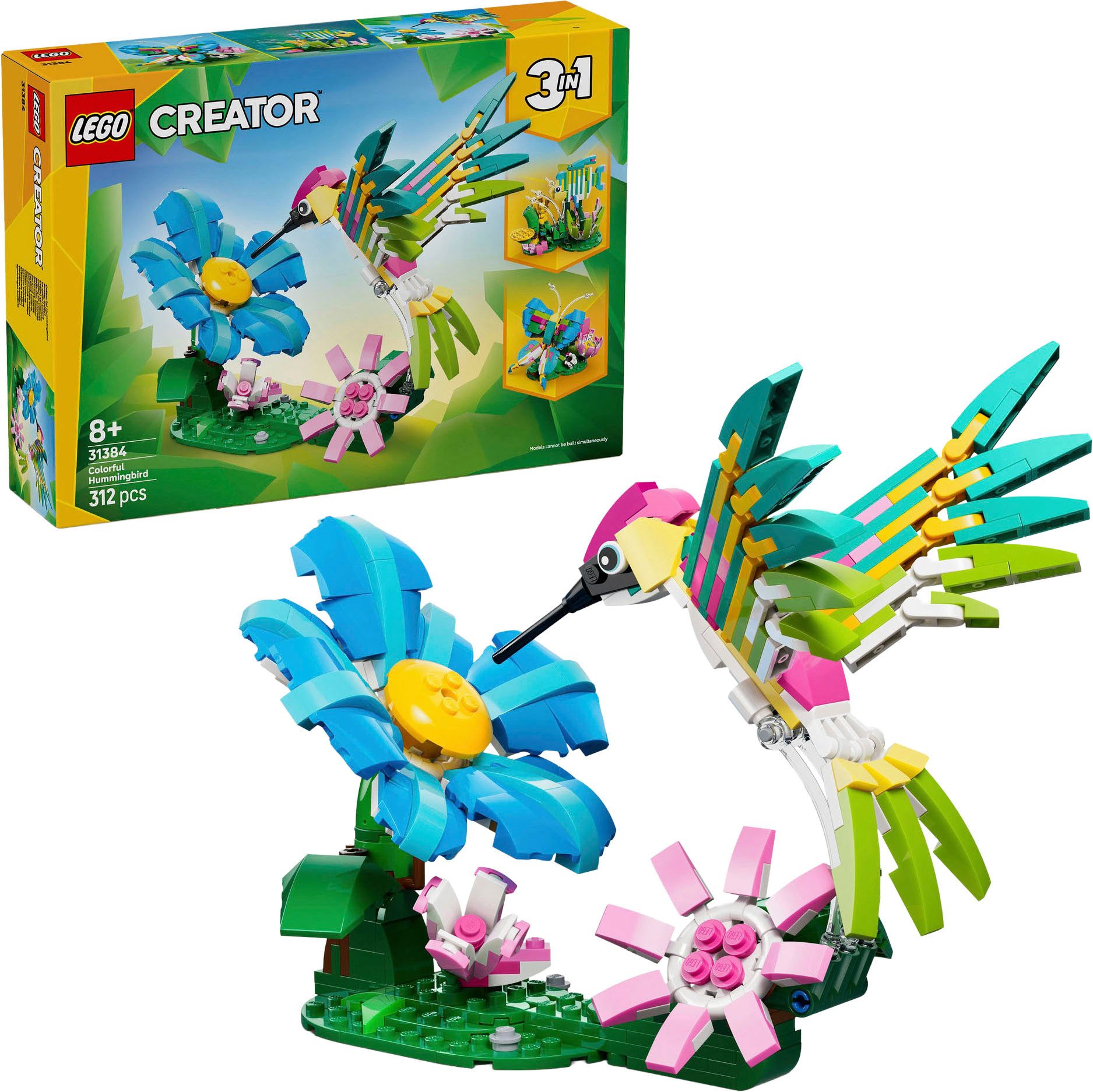LEGO® Wilde Tiere: Bunter Kolibri (31384), LEGO Creator Konstruktionsspiels günstig online kaufen