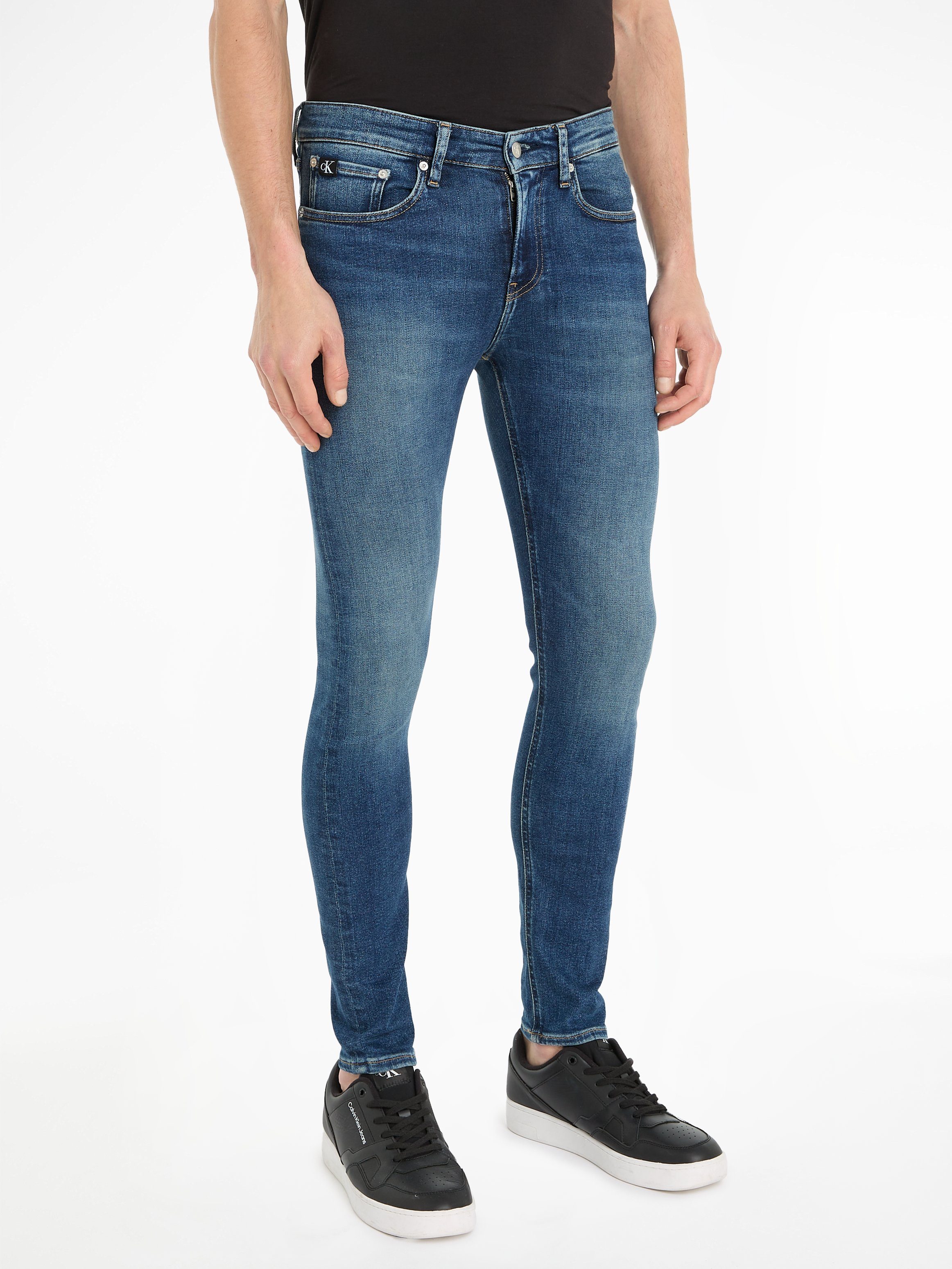 Calvin Klein Jeans Skinny-fit-Jeans SKINNY Denim Dark