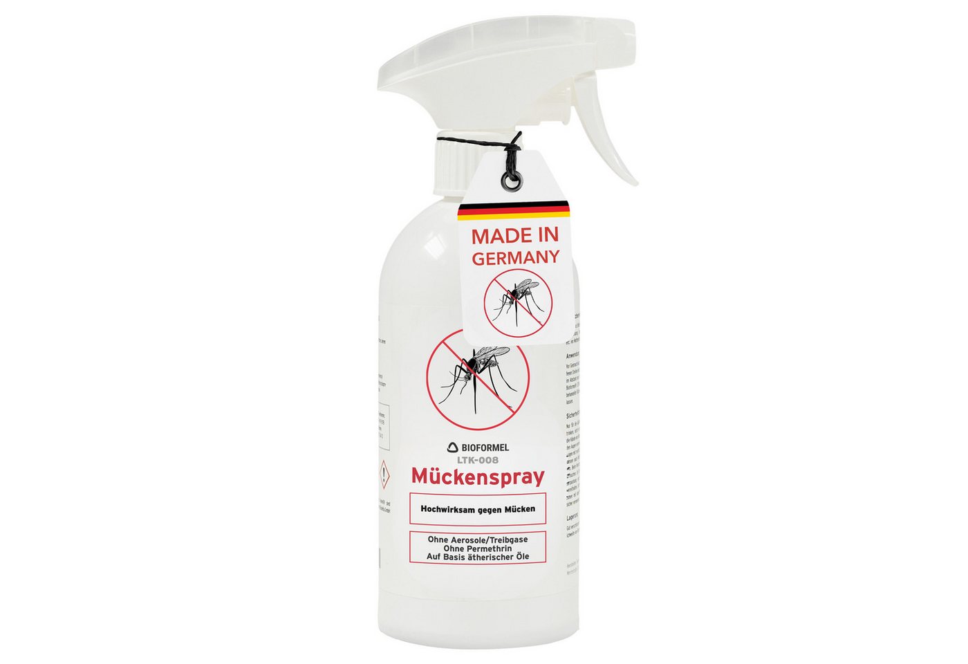 LTK-008 Biodelta Insektenspray Mückenspray, 0.2 l, 200 ml Sprühflasche, 200 ml