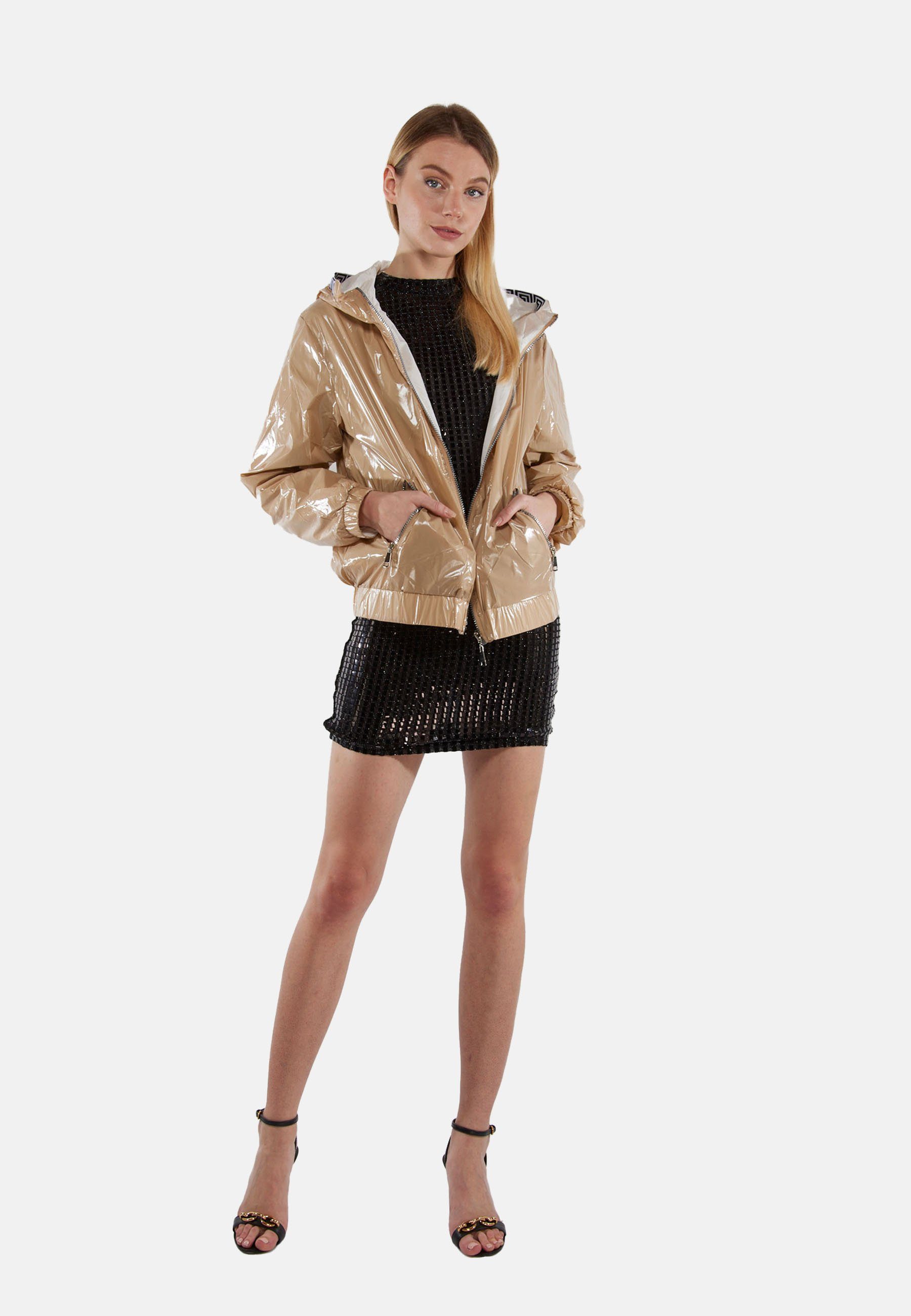 Tooche Kurzjacke Labyrinth atmungsaktiv LIGHT GOLD