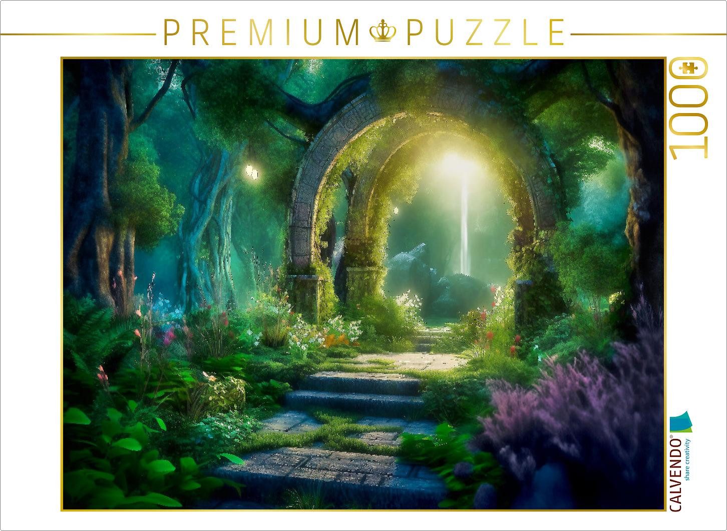 Puzzle CALVENDO Puzzle Ein Motiv aus dem Kalender Im Reich der Elben, 1000 T