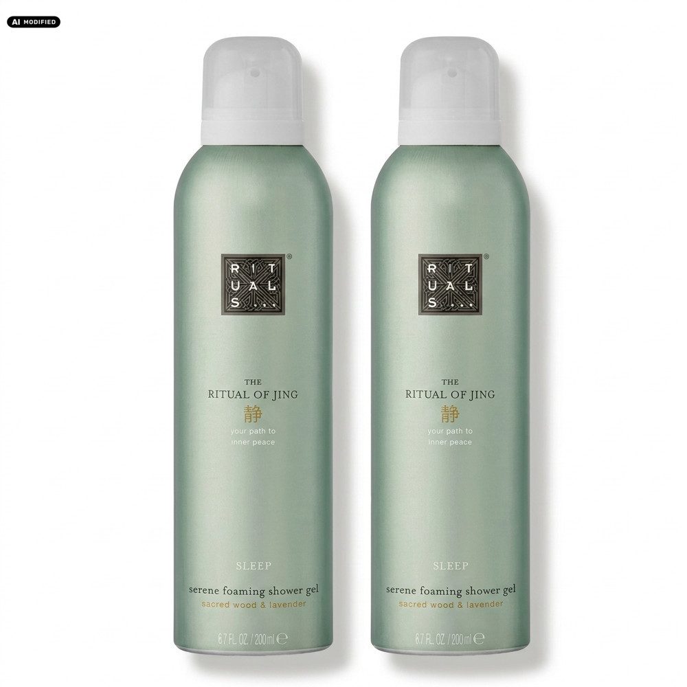 Rituals Duschgel Rituals Duschgel Jing Sleep 2er Set, 1-tlg., Praktisches Duschgel-Vorratspack im 2er Set