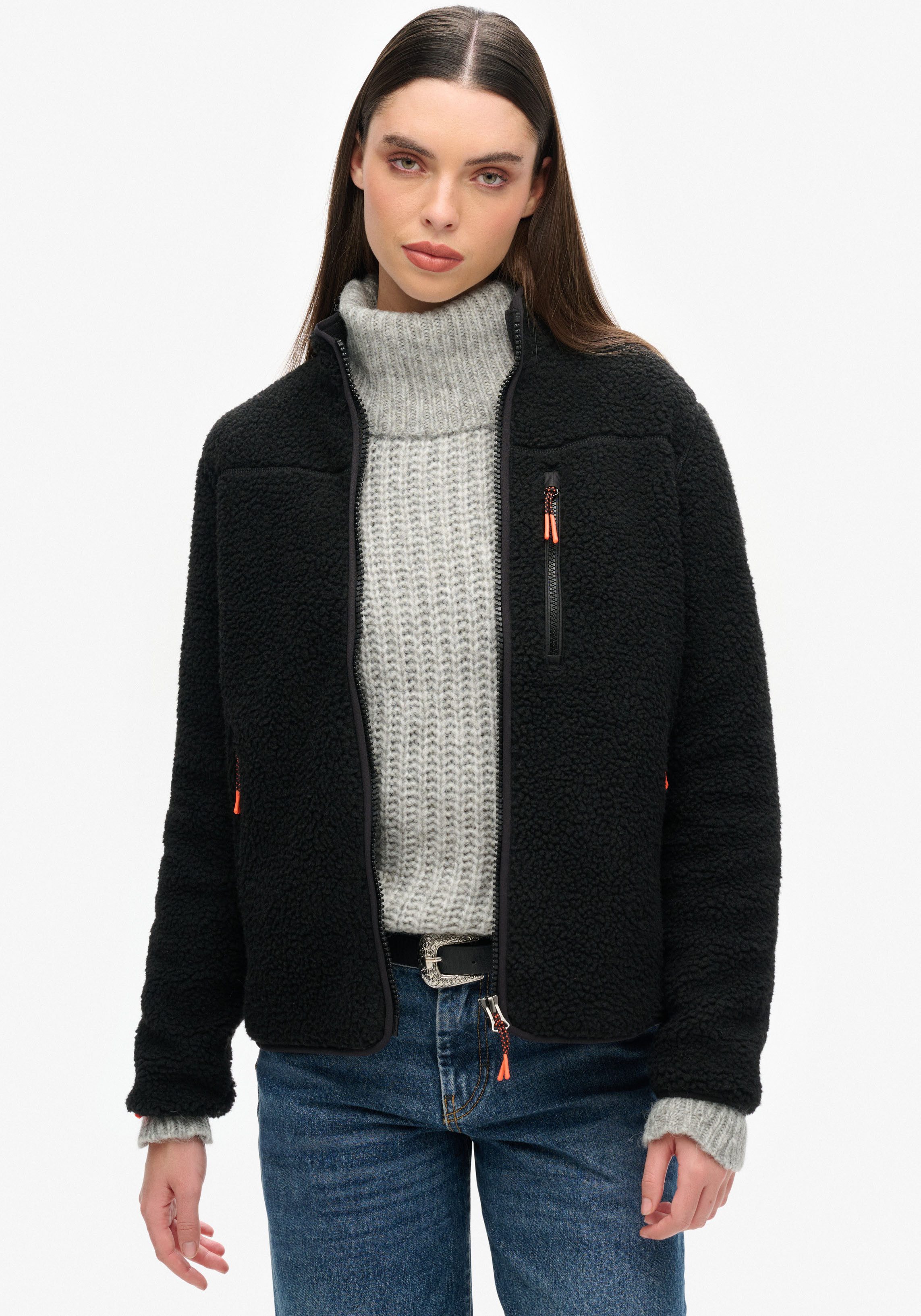 Superdry Fleecejacke OUTDOOR FULL ZIP FLEECE günstig online kaufen