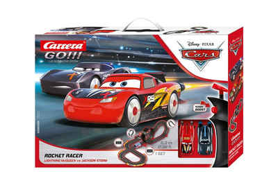 Carrera® Autorennbahn Rennbahn Disney·Pixar Cars Rocket Racer Komplett-Set ab 6 Jahren (Streckenlänge 5.3 m), inkl. 2 Spielzeugautos