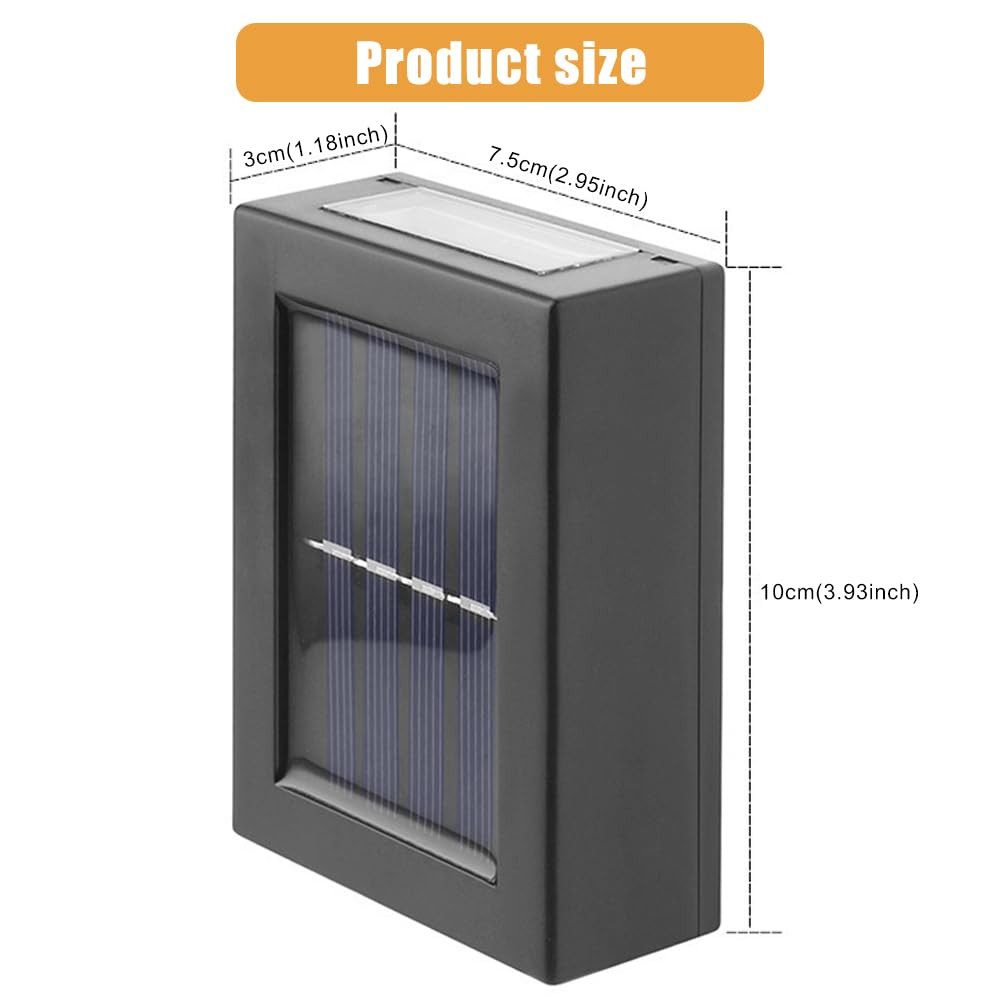 BlingBin LED Wandleuchte Solar Wandleuchten Außen günstig online kaufen