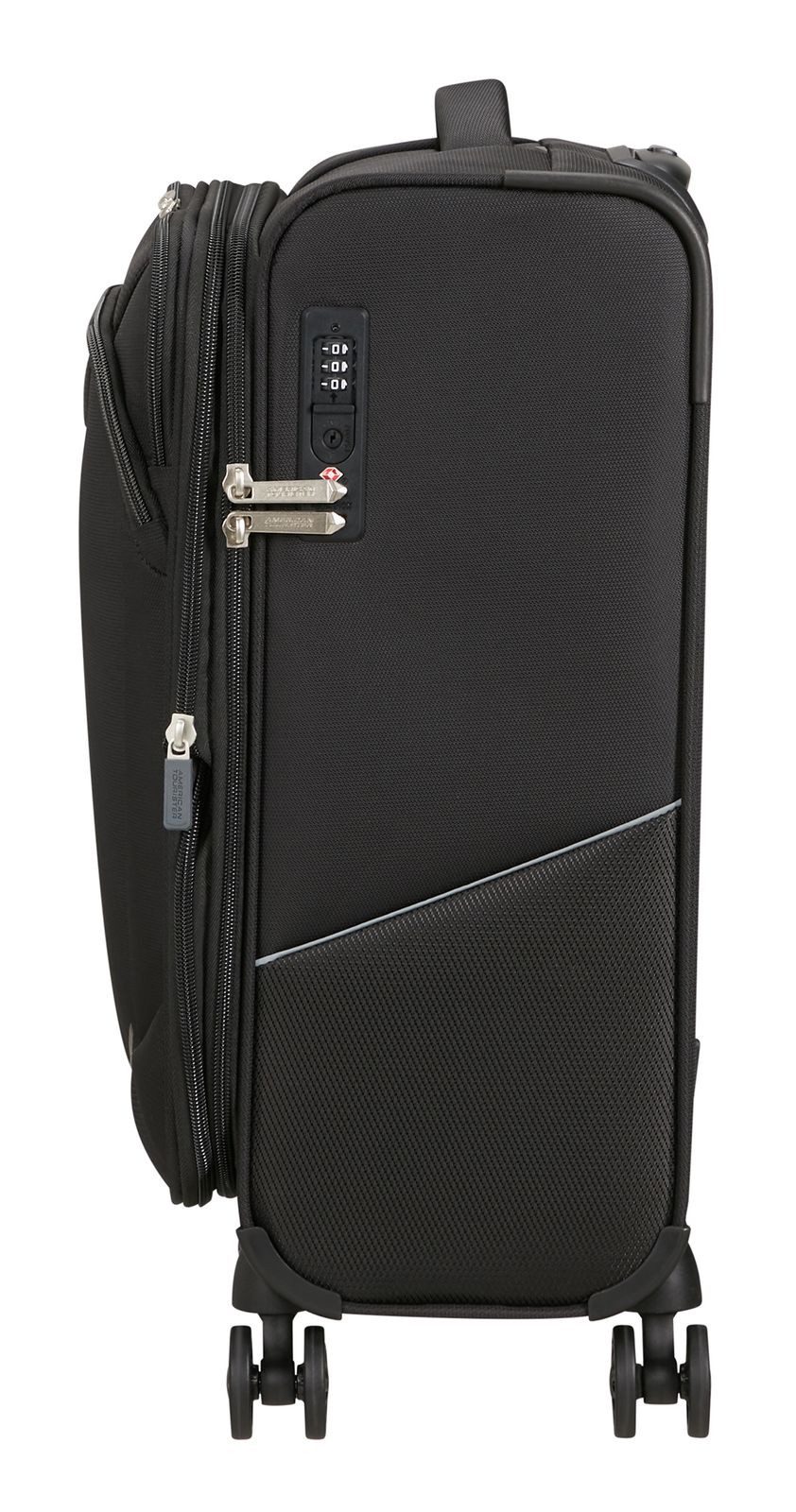 American Tourister® Weichgepäck-Trolley Spinner 55 / 20 EXP TSA Trolley, 4 Rollen