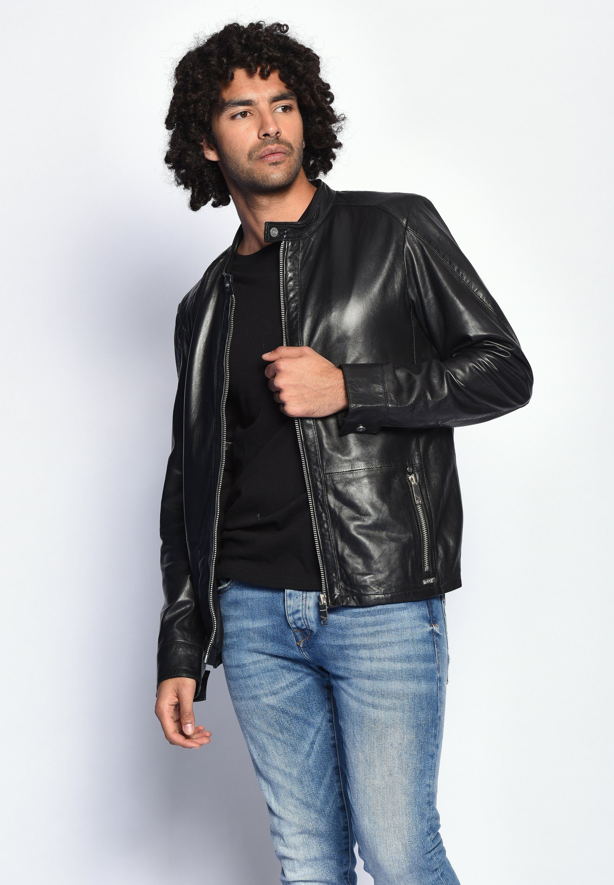 Lederjacke Brasso