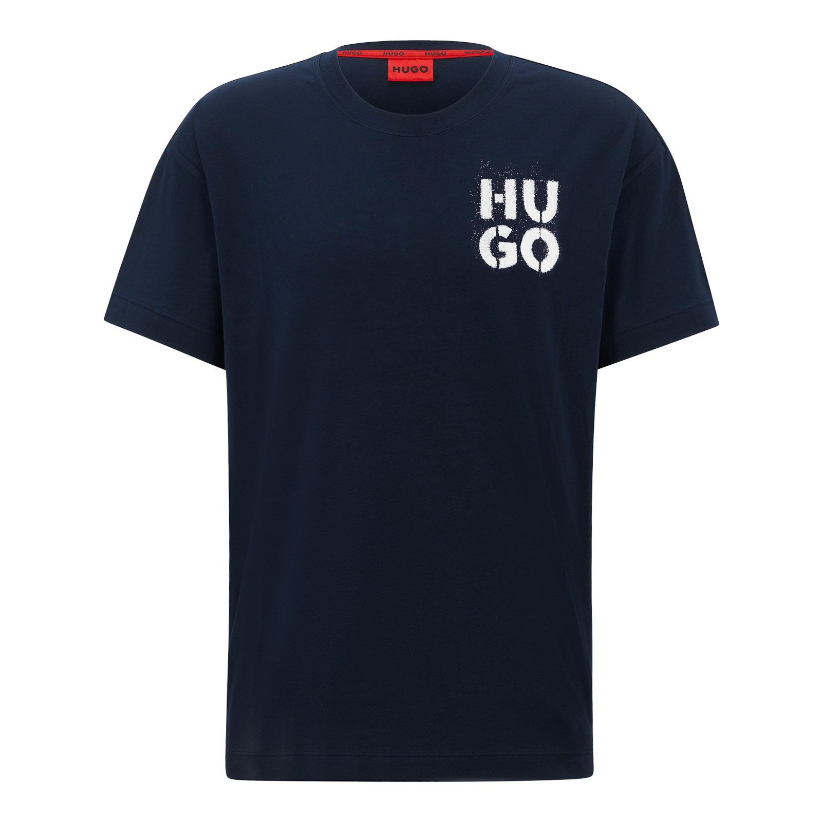 HUGO T-Shirt Spray Logo T-Shirt mit günstig online kaufen