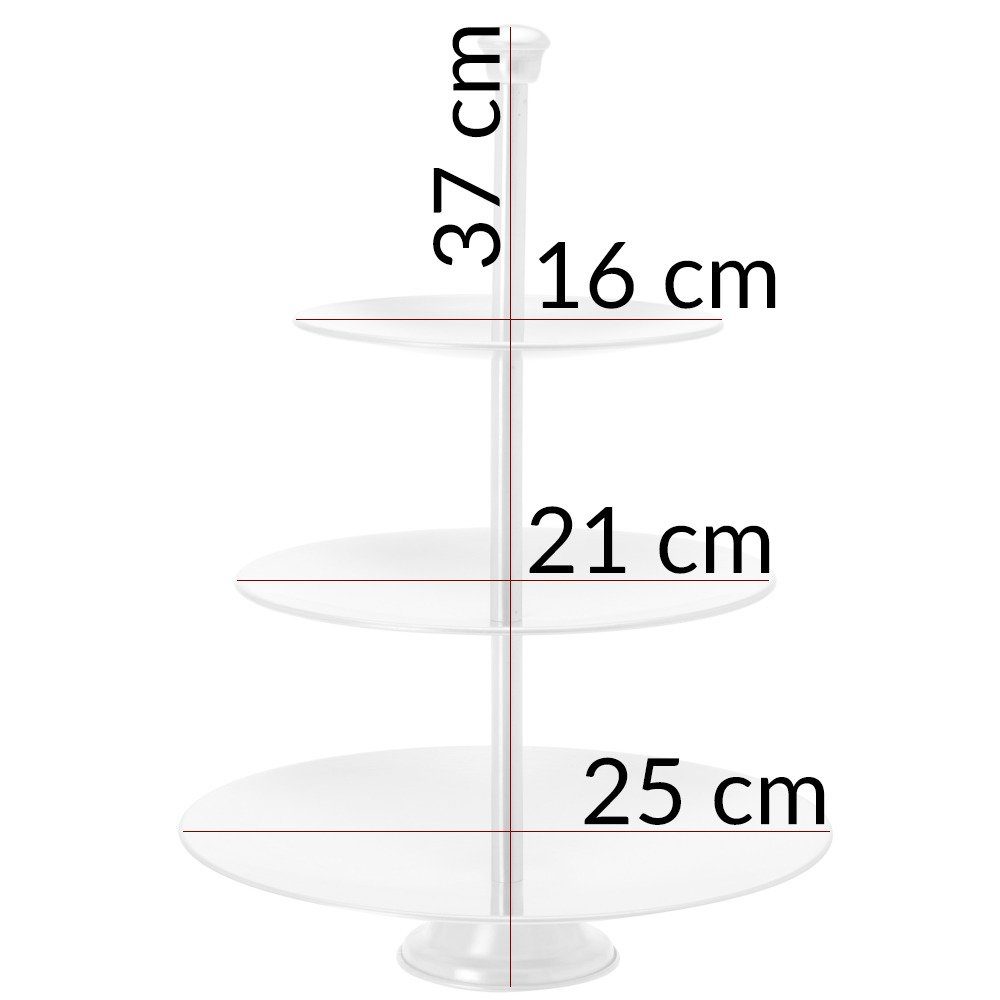 (einzeln, 0-tlg) rostfreier Houseware Servierständer, Stahl, Excellent