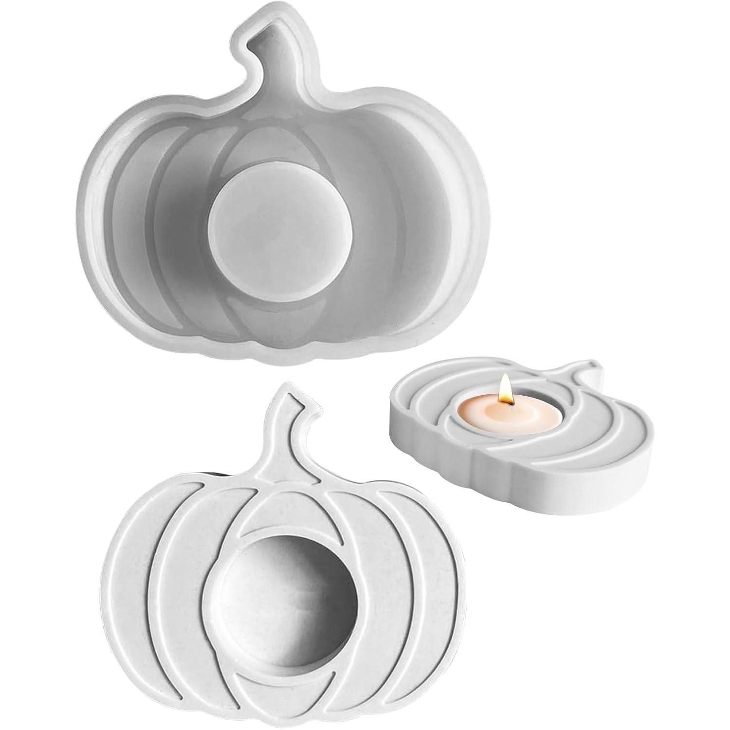 LuxusKollektion Silikonform Silikonformen Gießformen Kürbis Ahornblatt Gips Kürbis-C