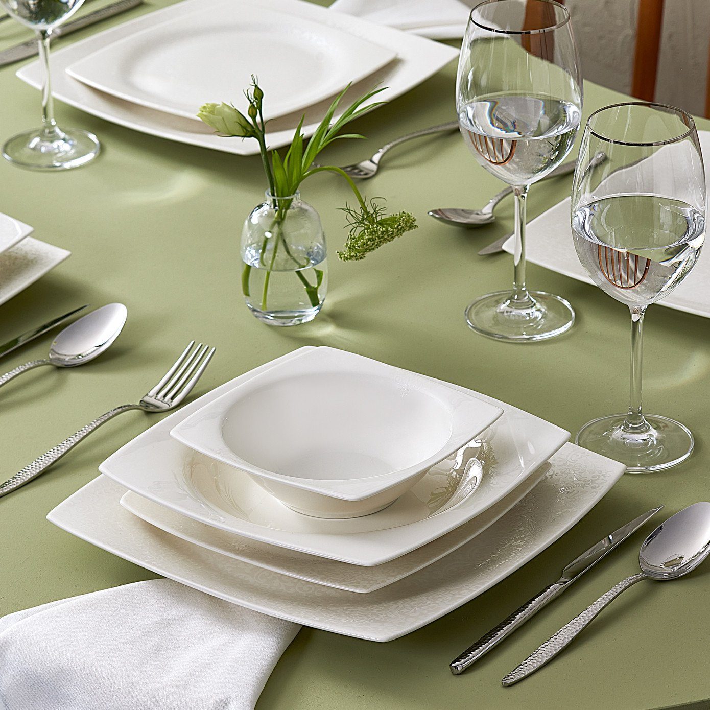 Karaca Geschirr-Set Karaca New Flava 24-teiliges Geschirrset für 6 Personen