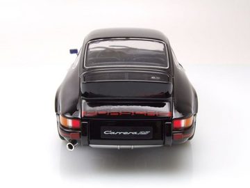 Welly Modellauto Porsche 911 Carrera RS 1973 schwarz rot Modellauto 1:18 Welly, Maßstab 1:18