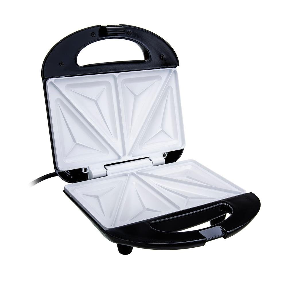 Camry Sandwichmaker CR 3018, 850 W, mit Keramikbeschichtung, Kontrollleuchten, Cool-Touch-Griff