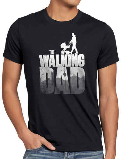 style3 Print-Shirt Herren T-Shirt The Walking Dad zombie