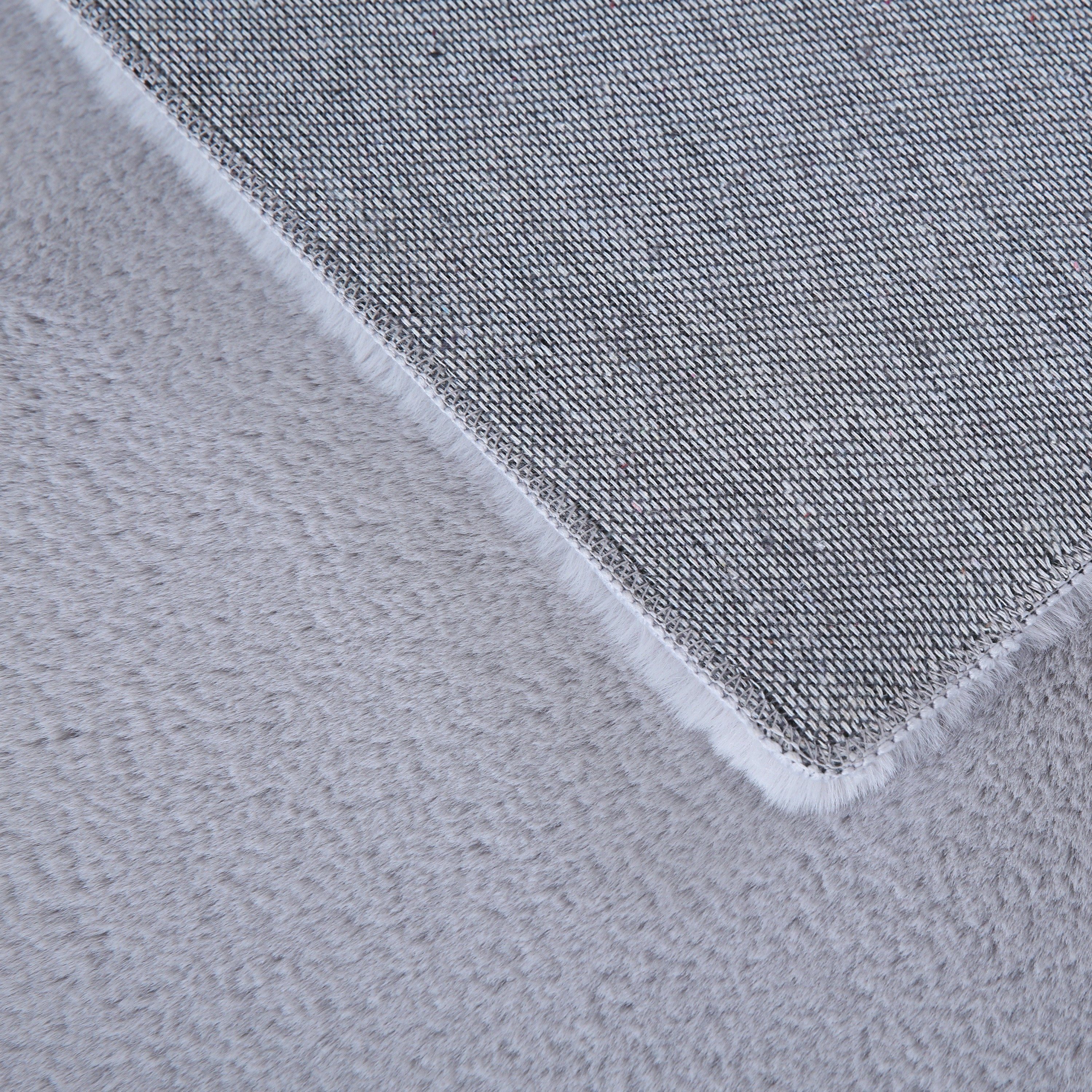 Ayyildiz Teppiche Hochflor-Teppich »POUFFY 5100«, rund, 20 mm Höhe, Läufer, günstig online kaufen