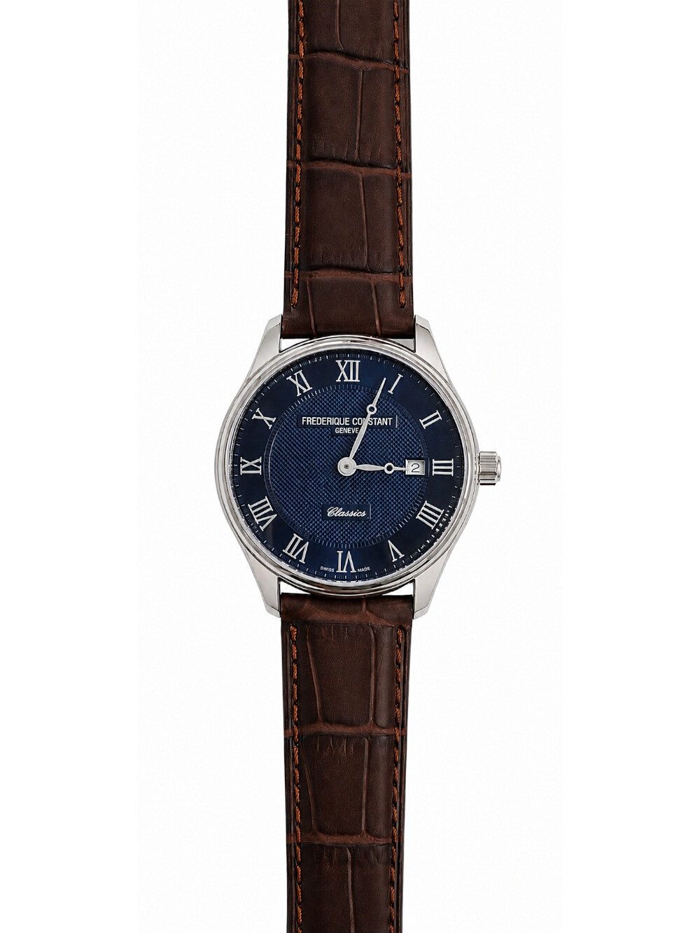 Frederique Constant Quarzuhr Frederique Constant FC-220N5B6 Herrenuhr Classics 39mm 5ATM Frederique Constant FC-220N5B6 Herrenuhr Classics 39mm 5ATM