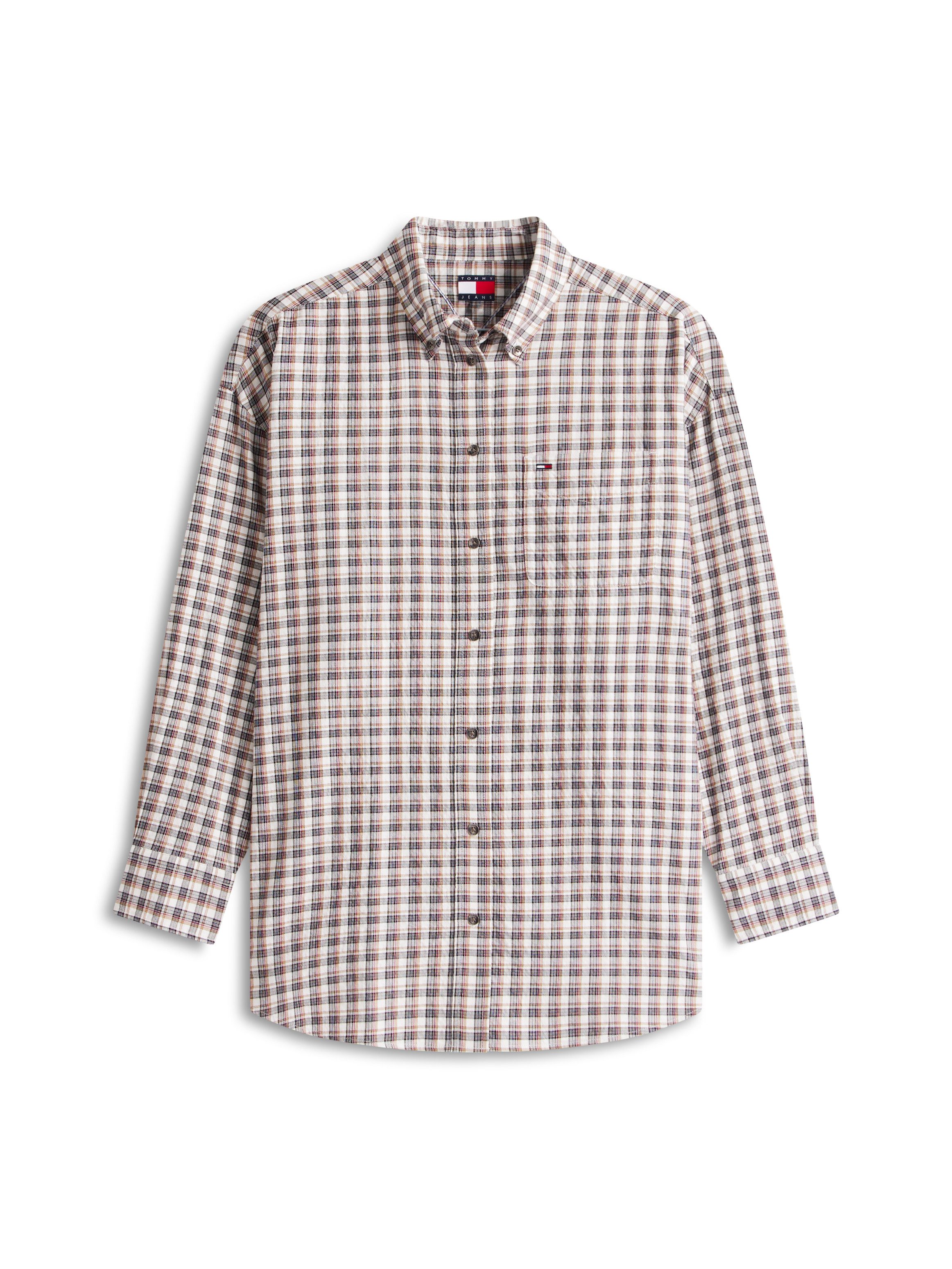 Tommy Jeans Karobluse TJW OVS CHIECKED SHIRT EXT