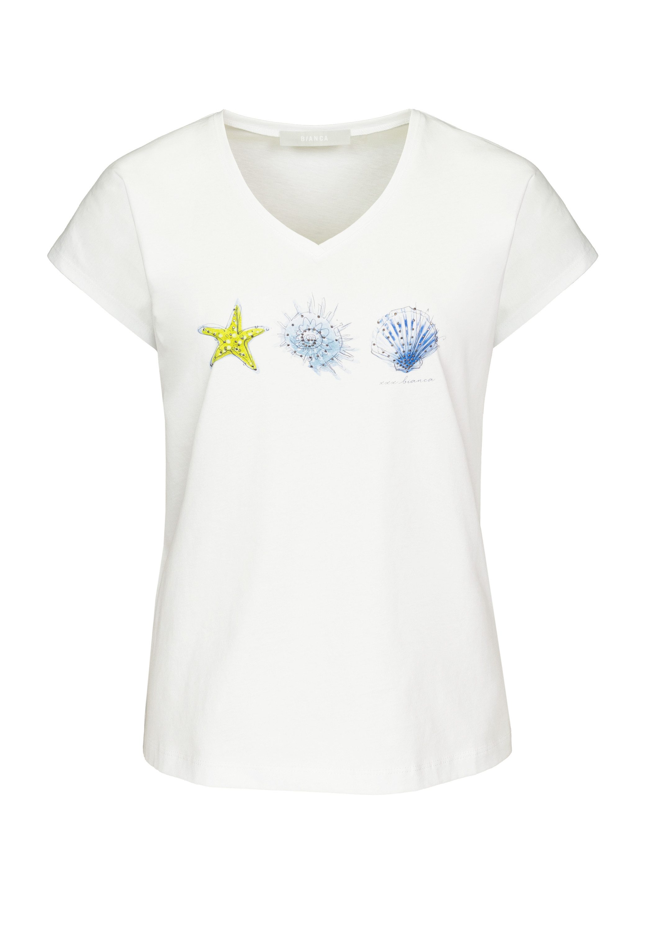 bianca Print-Shirt JULIE mit maritimem Frontmotiv günstig online kaufen