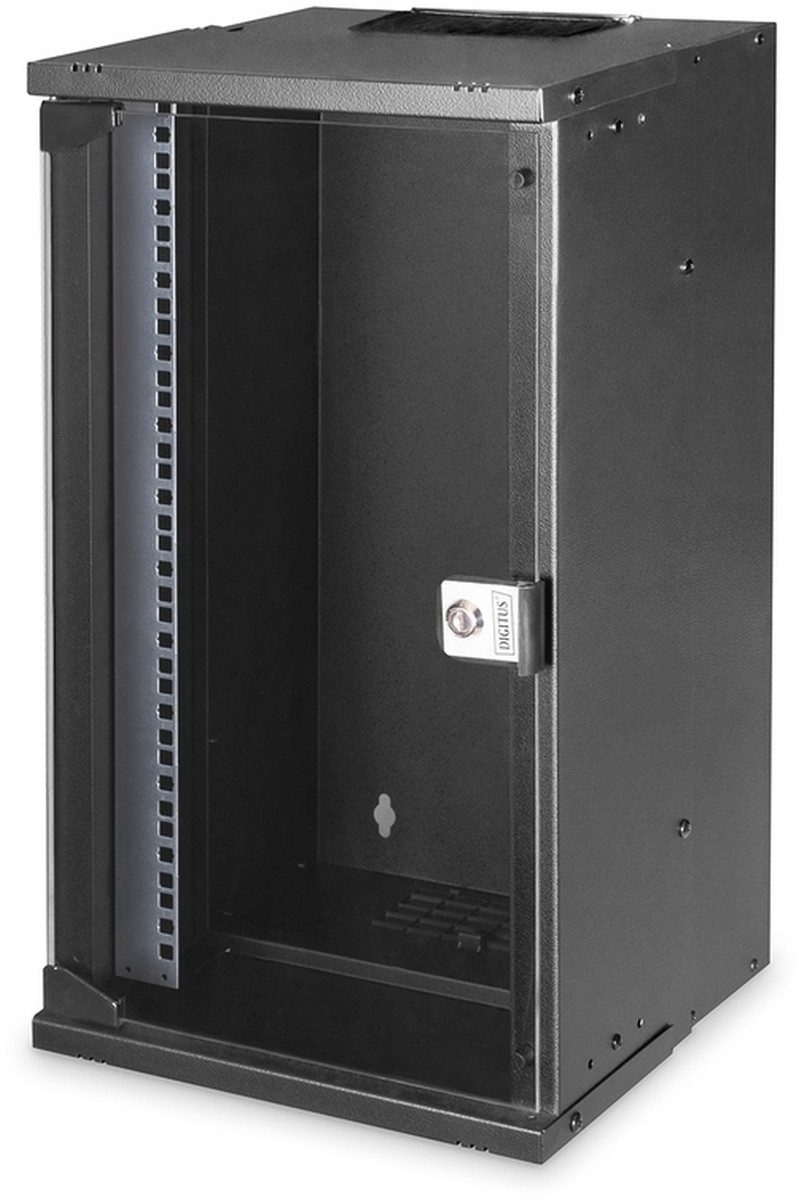 Netzwerkschrank DIGITUS 10- 12HE Wandgehäuse, SOHO PRO 595 x 315 x 300 mm, sw