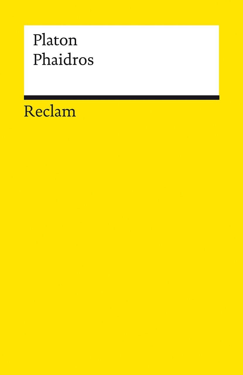 Fachbuch Phaidros Platon – Logik und Ethik – 14243 Platon