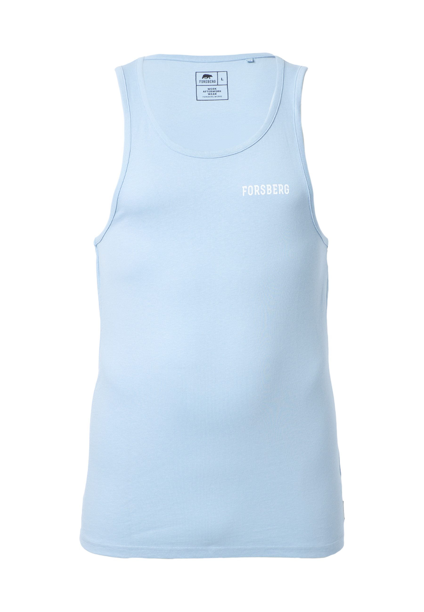 FORSBERG T-Shirt Tanktop mit Logo auf günstig online kaufen