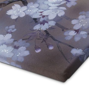 Posterlounge Leinwandbild Haruyo Morita, Ast voller Kirschblüten, Schlafzimmer Orientalisches Flair Malerei