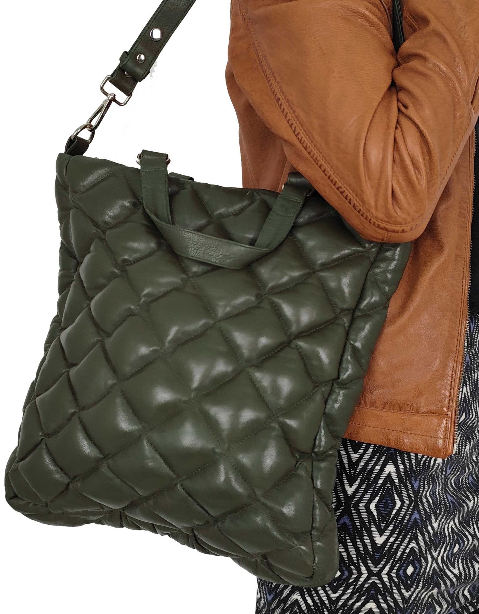 Lederjacken24 Handtasche Enja, Echtleder günstig online kaufen