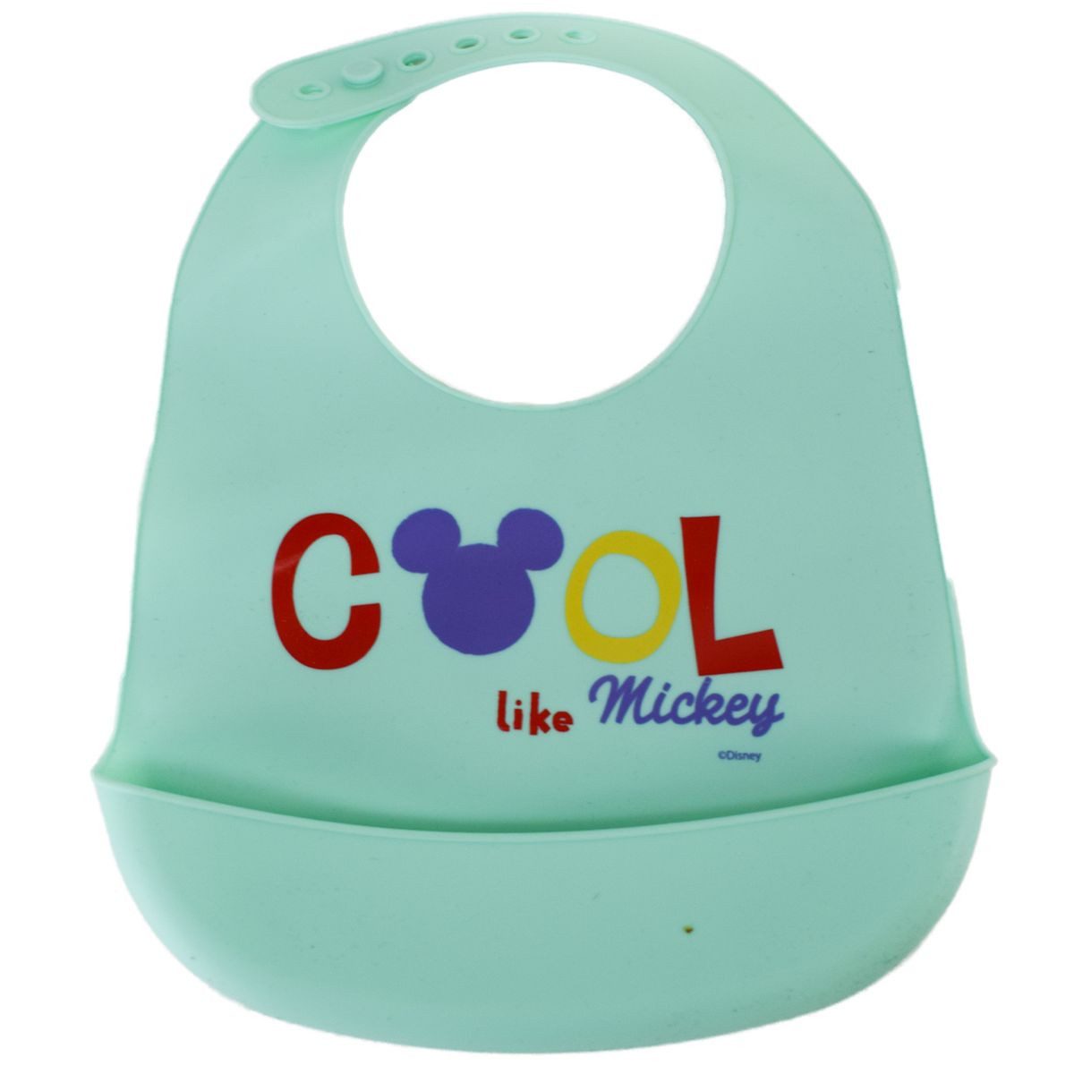 Stor Lätzchen Disney Mickey oder Minnie Mouse Silikon- Spucktuch mit Auffangschale, (1-St), verstellbar