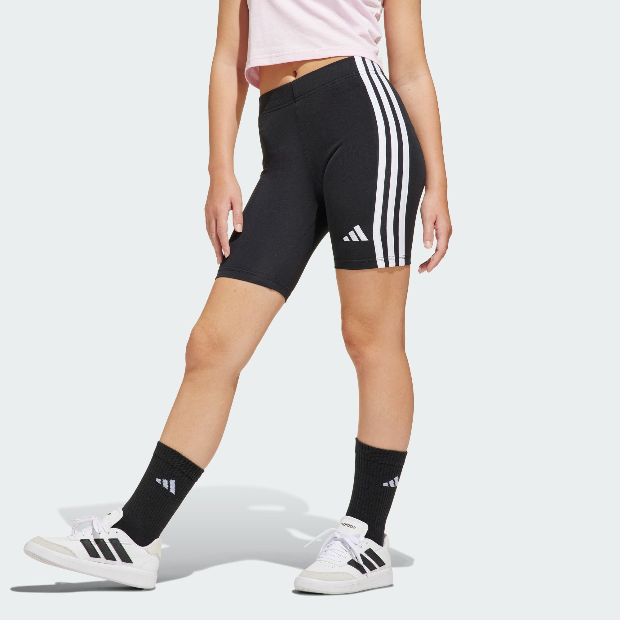 adidas Sportswear Shorts ESSENTIALS KIDS KURZE LEGGINGS (1-tlg)