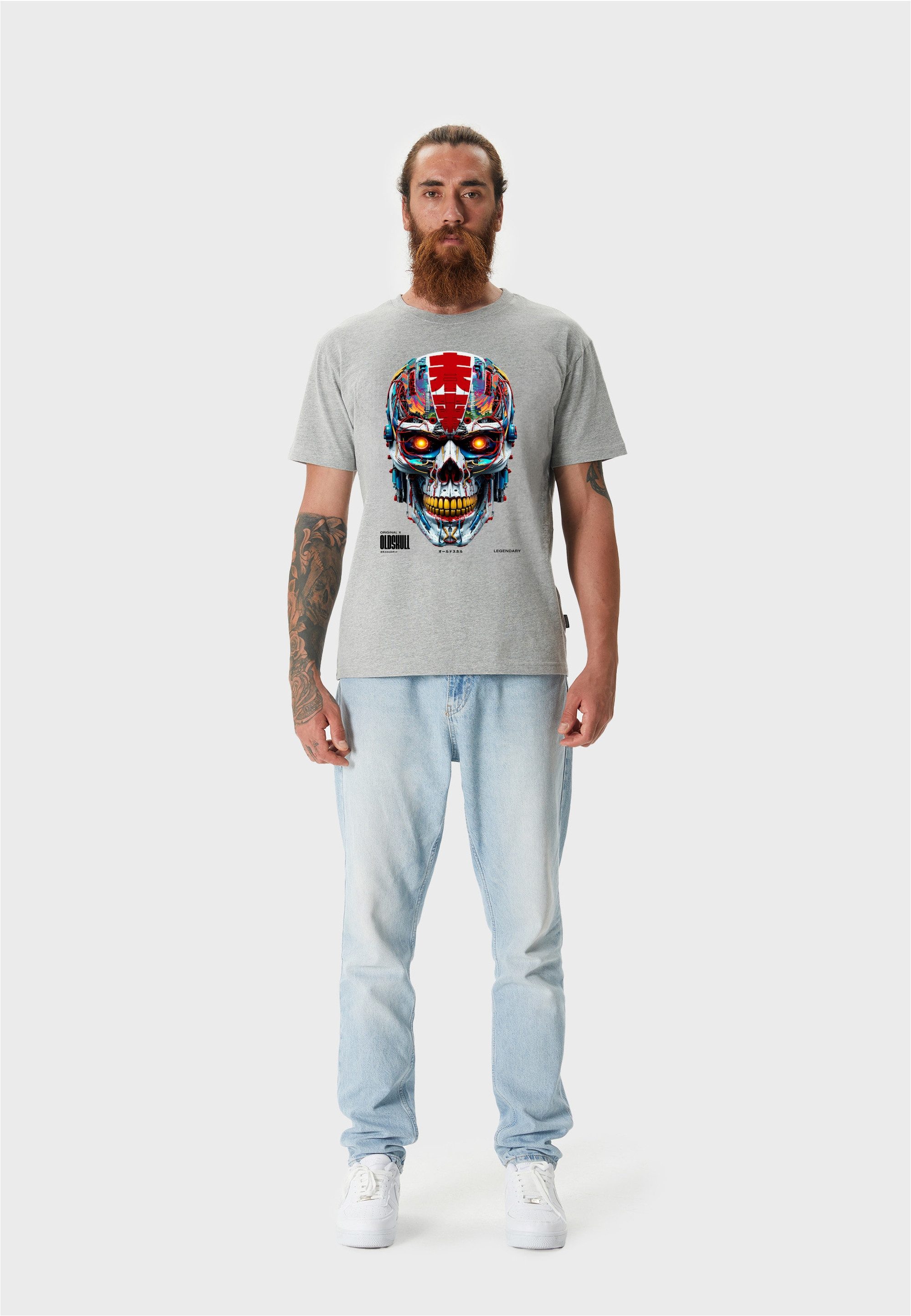 Oldskull T-Shirt Xtreme Vivid Skull (1-tlg) günstig online kaufen