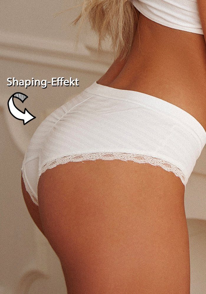 Topseller knackigen Po Slip Unterhose #1 Shaping einen Pack) für Bunt Premium Slip (3-er