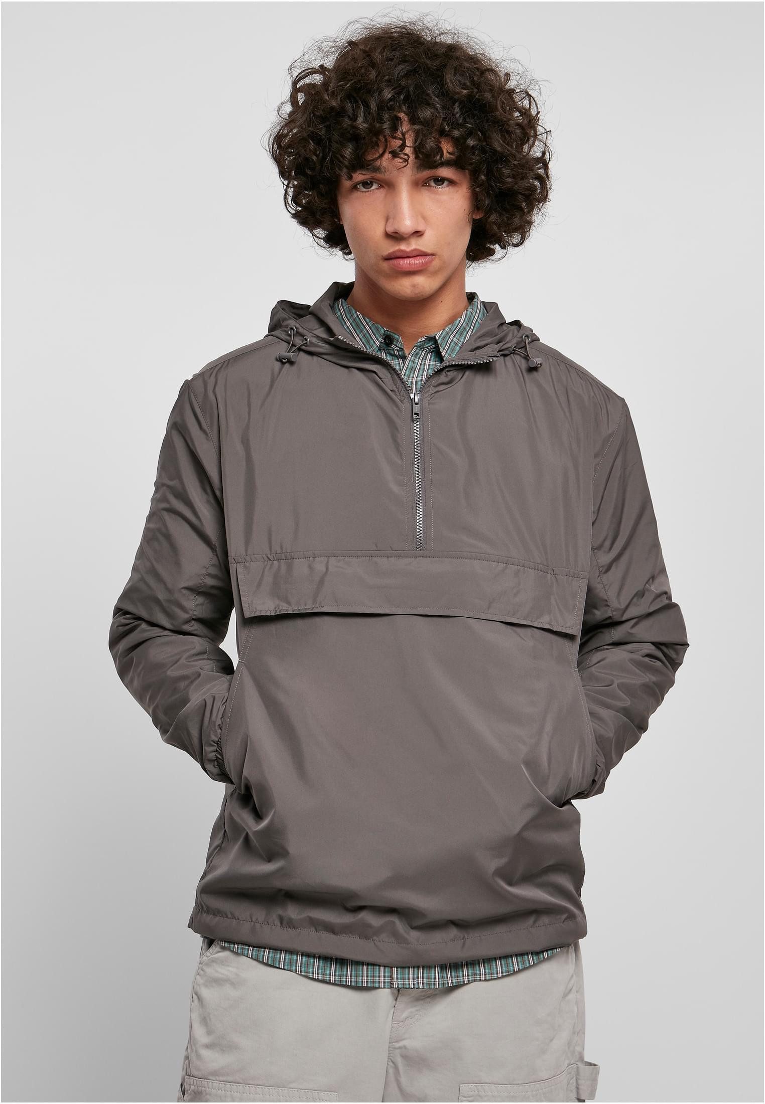 URBAN CLASSICS Outdoorjacke Basic Pull Over Jacket Überziehjacke Herren