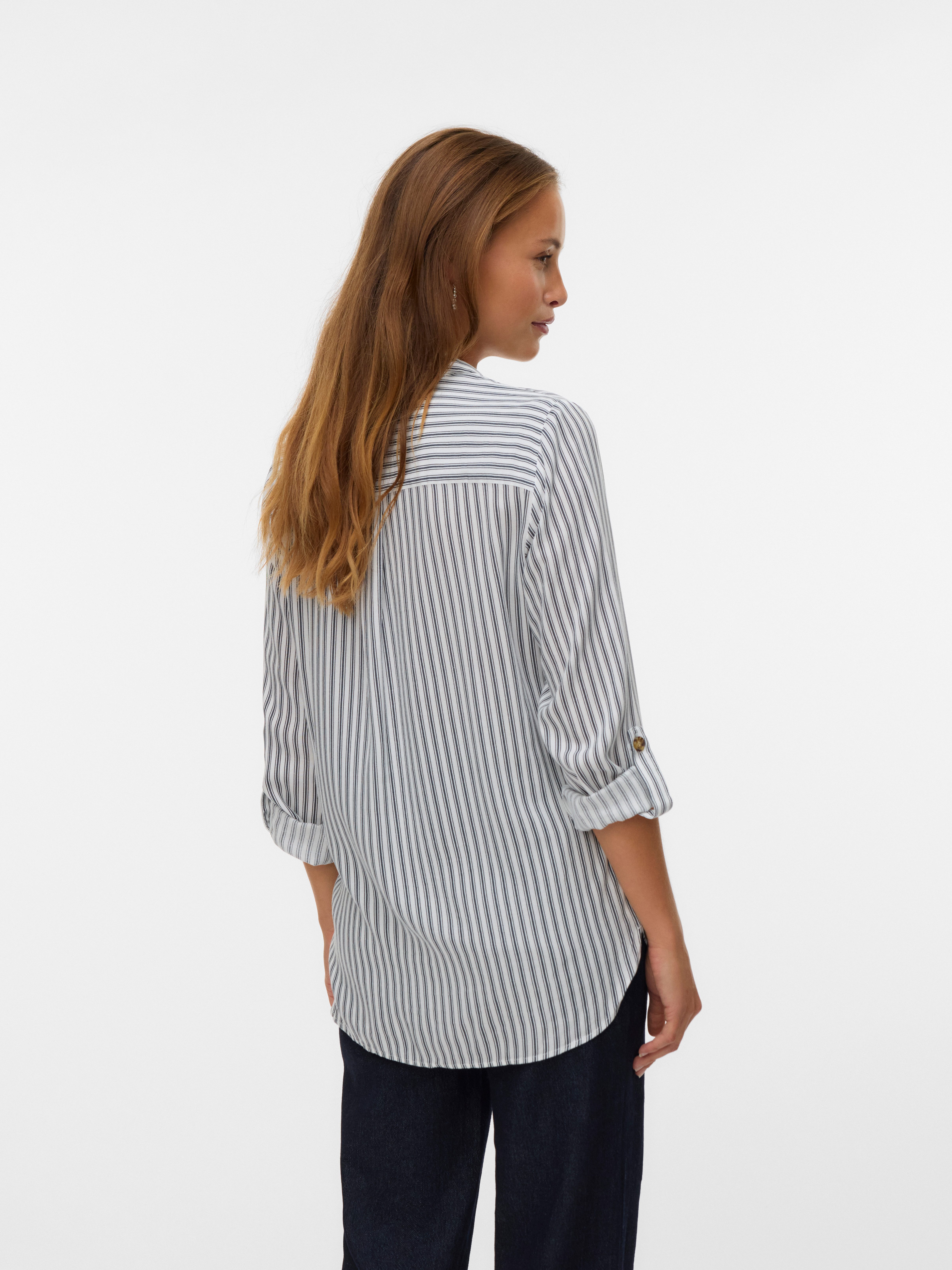 Vero Moda Hemdbluse VMBUMPY L/S SHIRT NEW WVN GA NOOS Viskose, regular fit günstig online kaufen