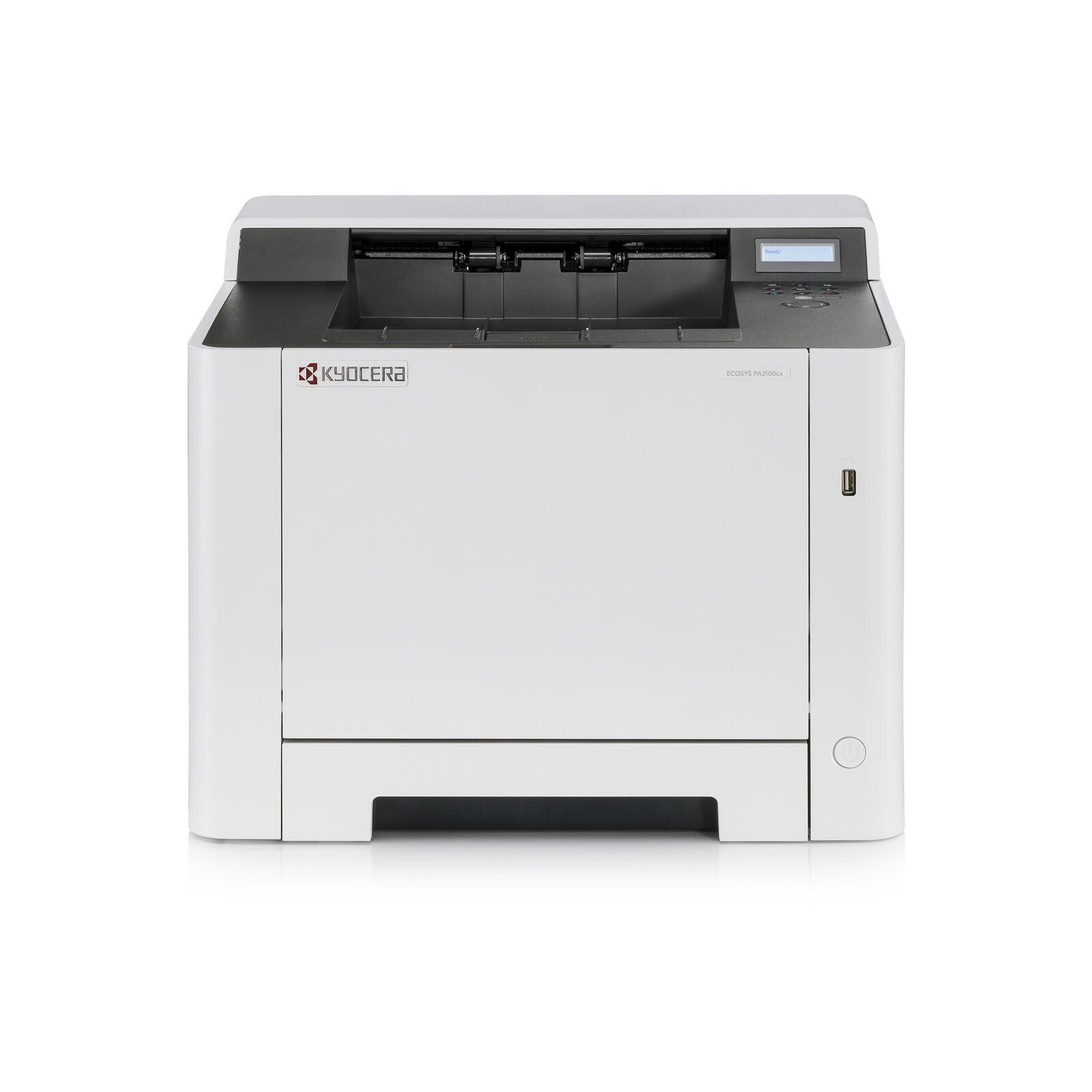 KYOCERA Kyocera ECOSYS PA2100cx Laserdrucker, (Automatischer Duplexdruck)