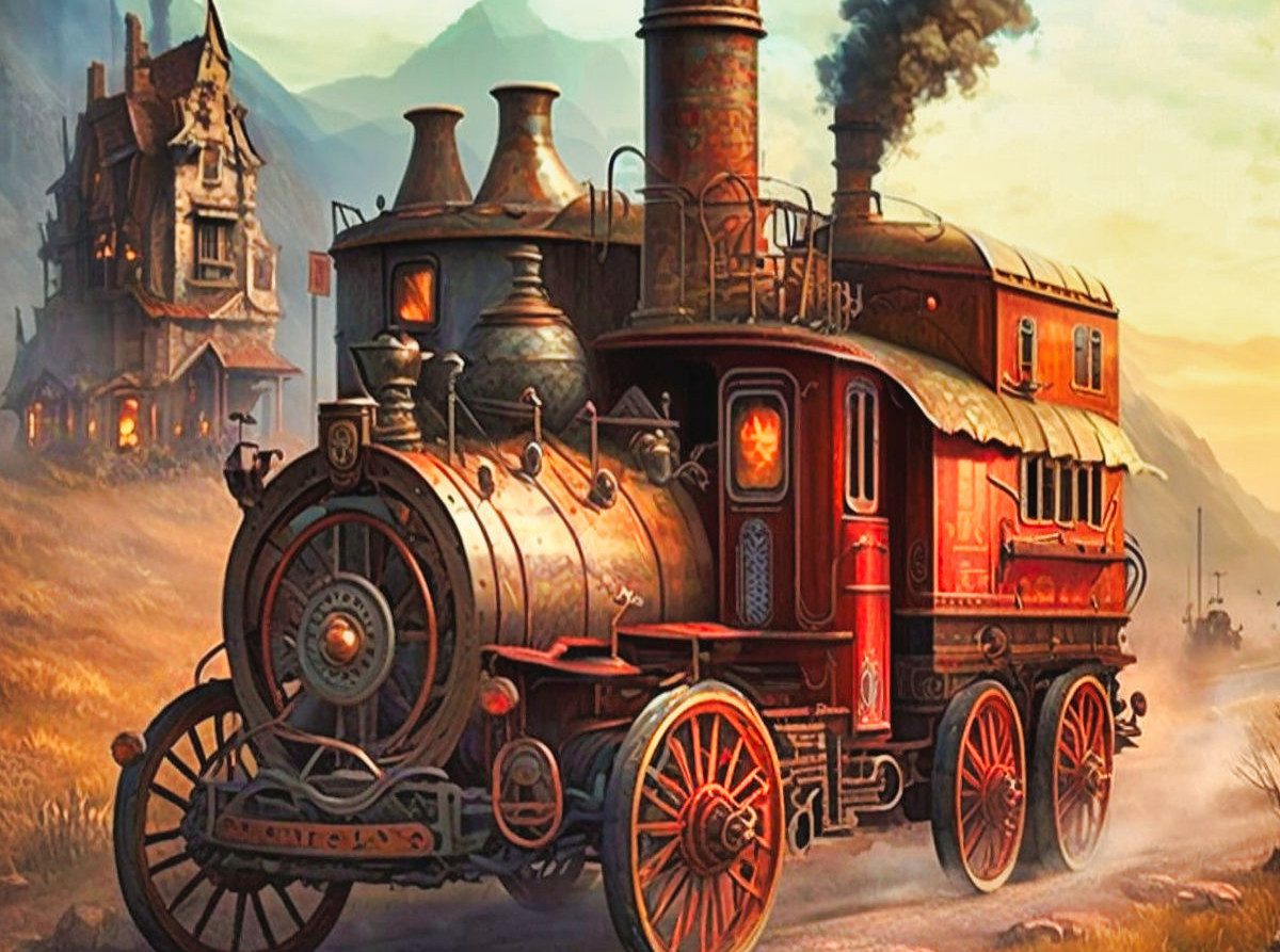 CALVENDO Puzzle CALVENDO Puzzle Unter Dampf, 2000 Teile Lege-Größe 90x67cm Foto-Puzzl, 2000 Puzzleteile