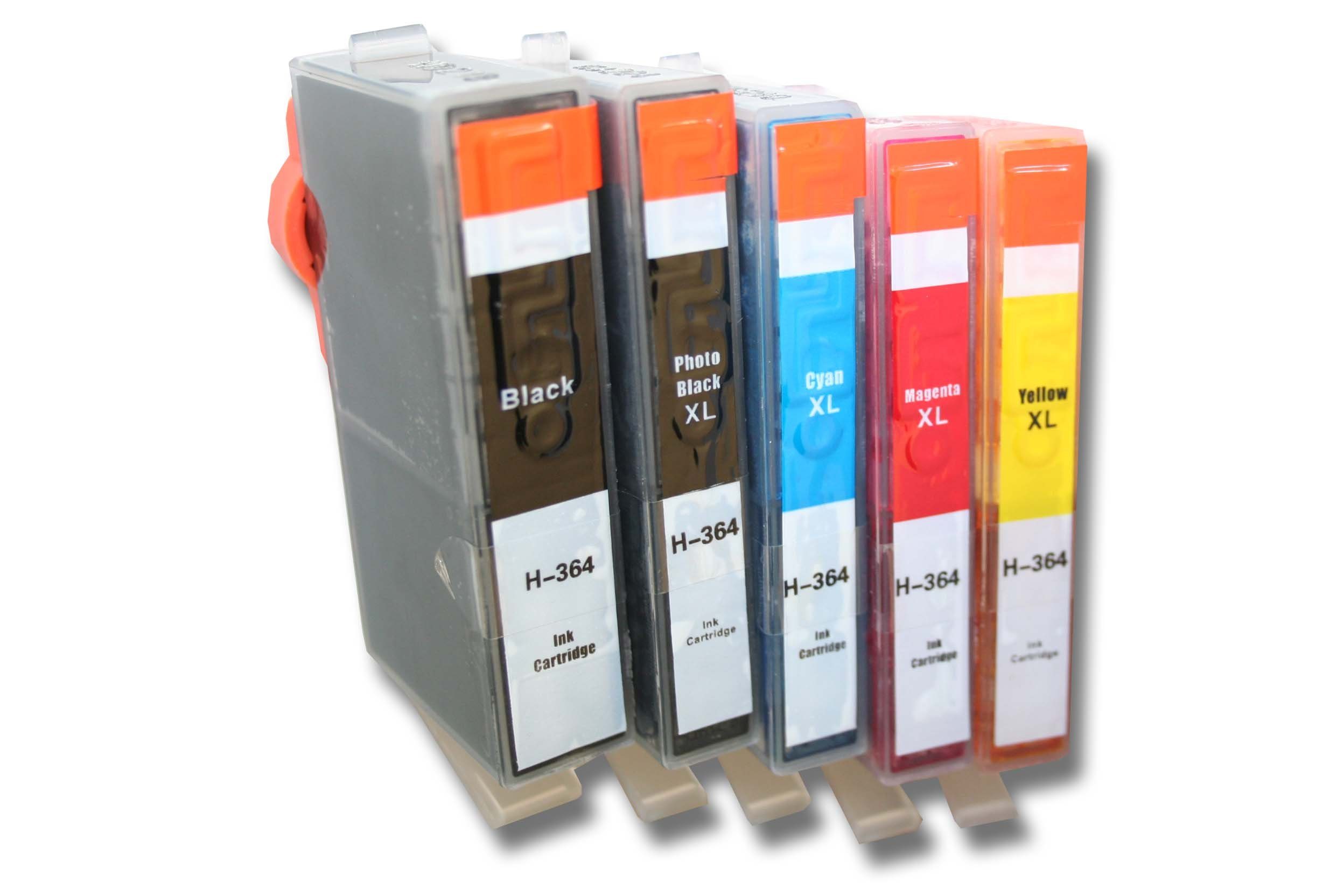 vhbw Tintenpatrone (passend für HP Photosmart B109fn, B109n Drucker & Kopierer Tintenstrahldrucker)