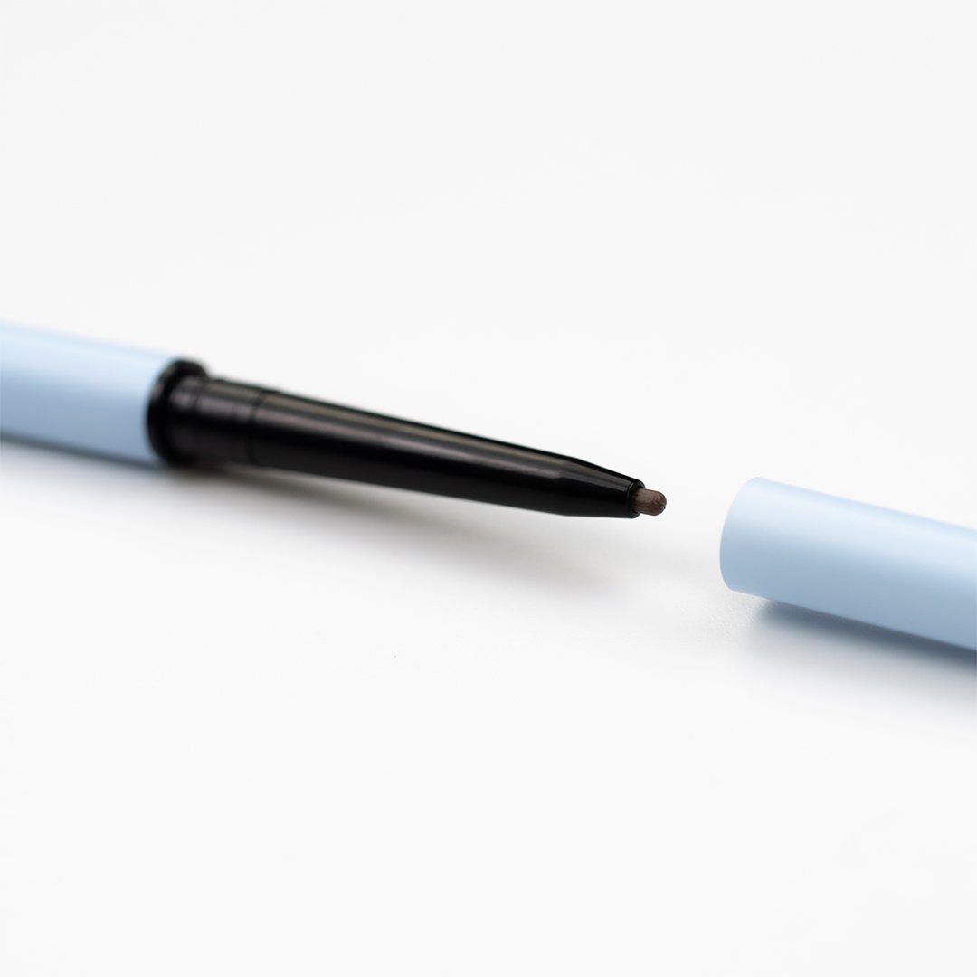 fleeky Augenbrauen-Stift Micro Formen mit brown & Miene Eyebrow Nachmalen fürs Pen - feine Bürste