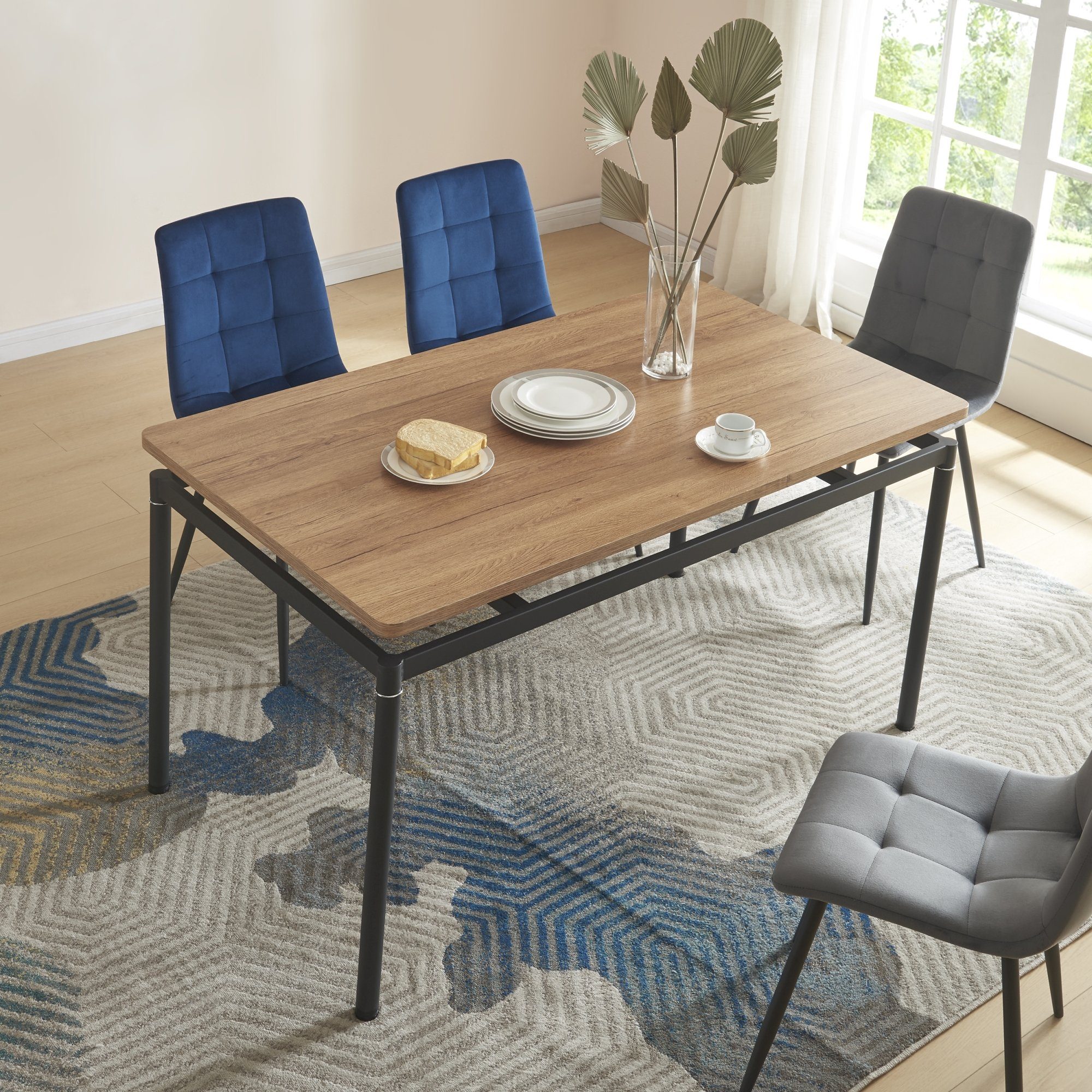 en.casa Esstisch, »Hemnes« für 6 Personen günstig online kaufen
